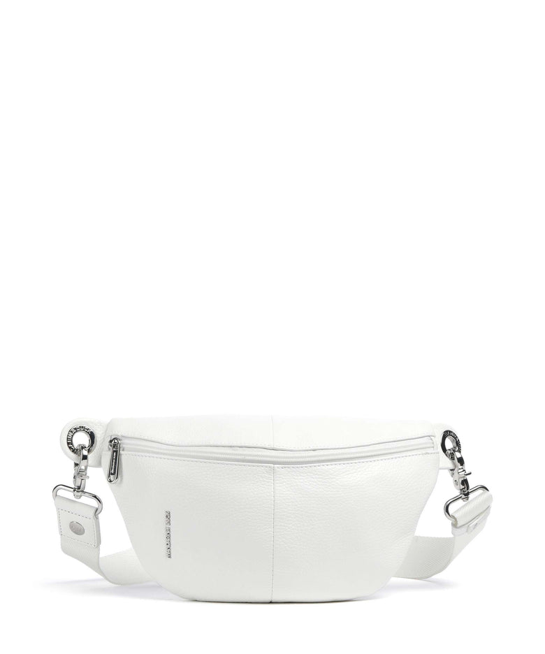 Mandarina Duck Mellow Leather Belt bag blanc
