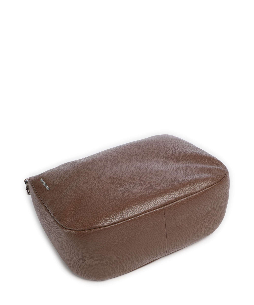 Mandarina Duck Mellow Leather Crossbody bag milk chocolate