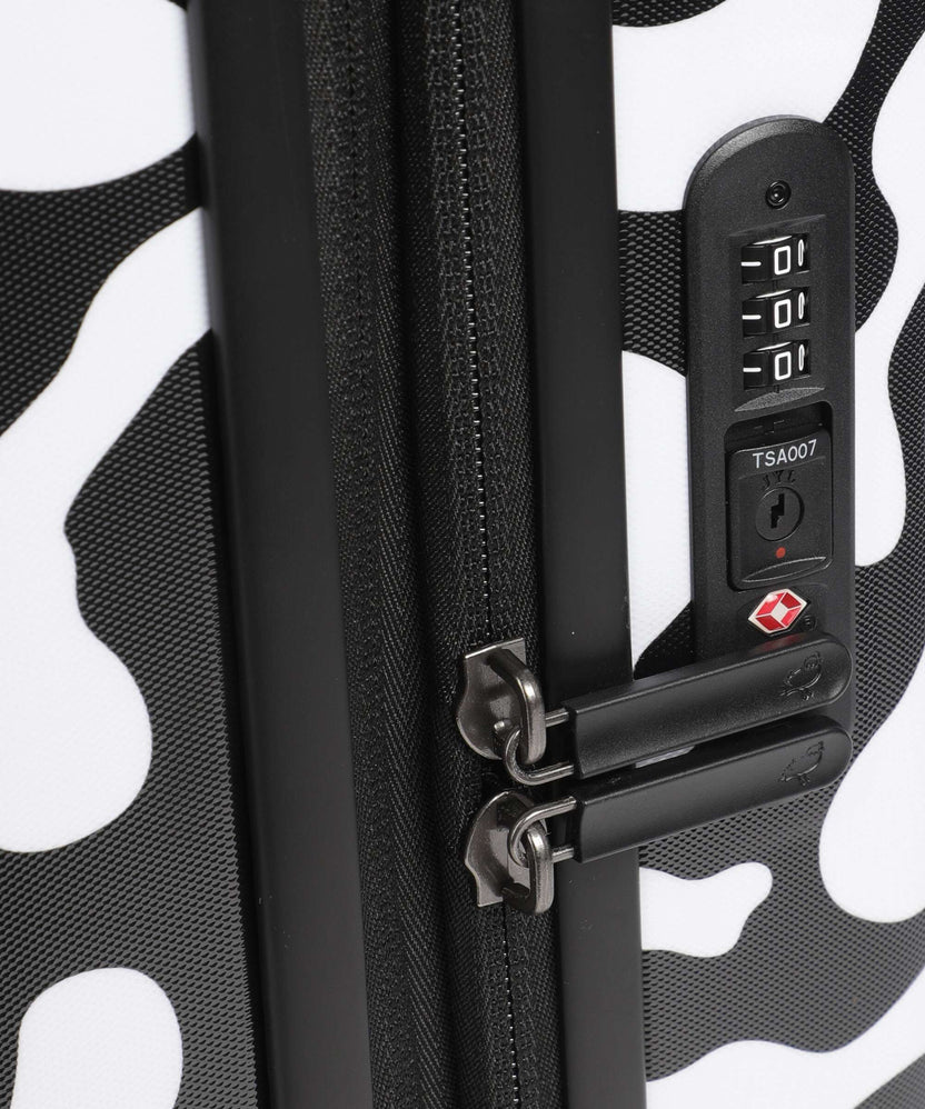 Mandarina Duck Logoduck+ Moire Spinner (4 wheels) moire