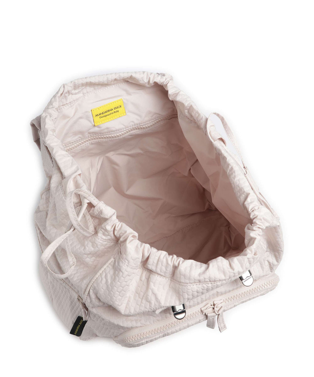 Mandarina Duck Revival 2.0 Backpack white mocha