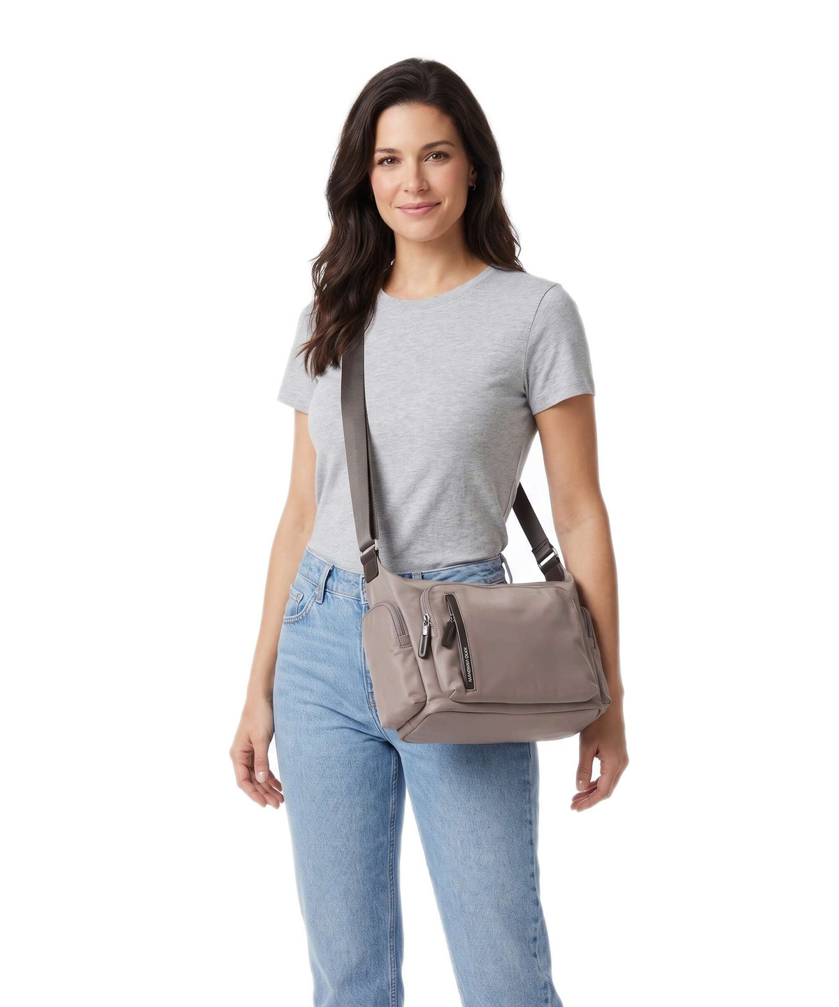 Mandarina Duck Hunter Crossbody bag beaver