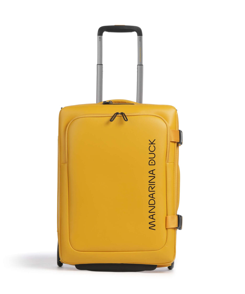 Mandarina Duck Eco Coated Spinner (4 wheels) duck yellow