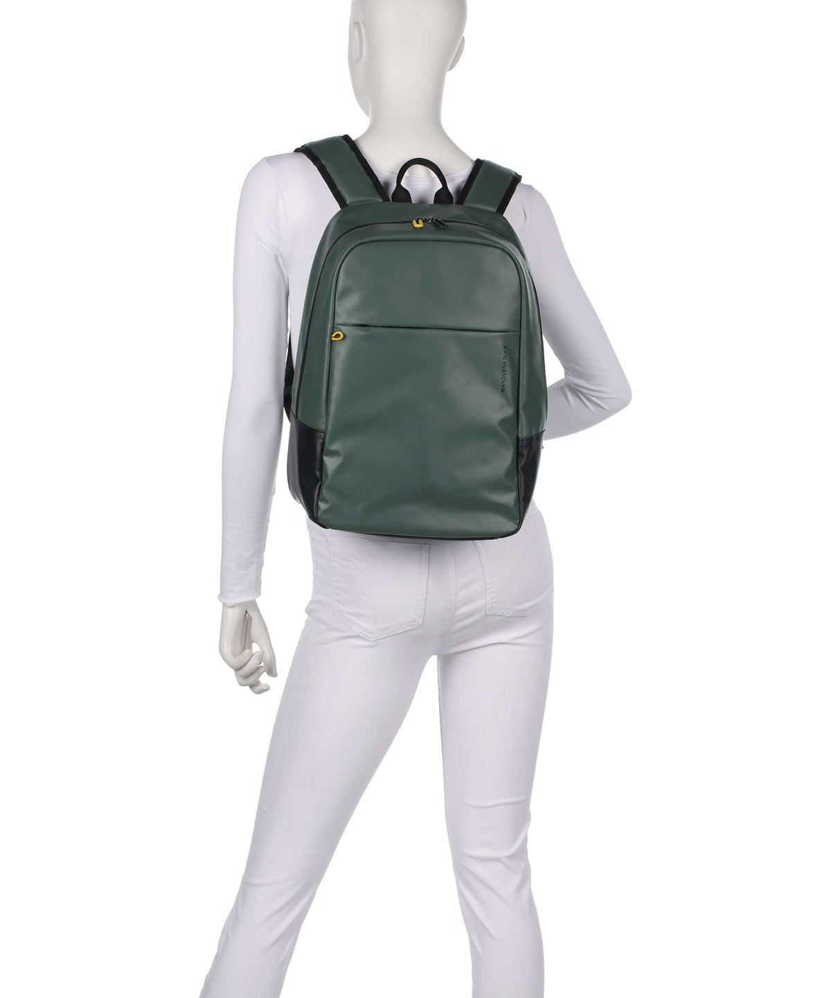 Mandarina Duck Eco Coated Backpack deep green