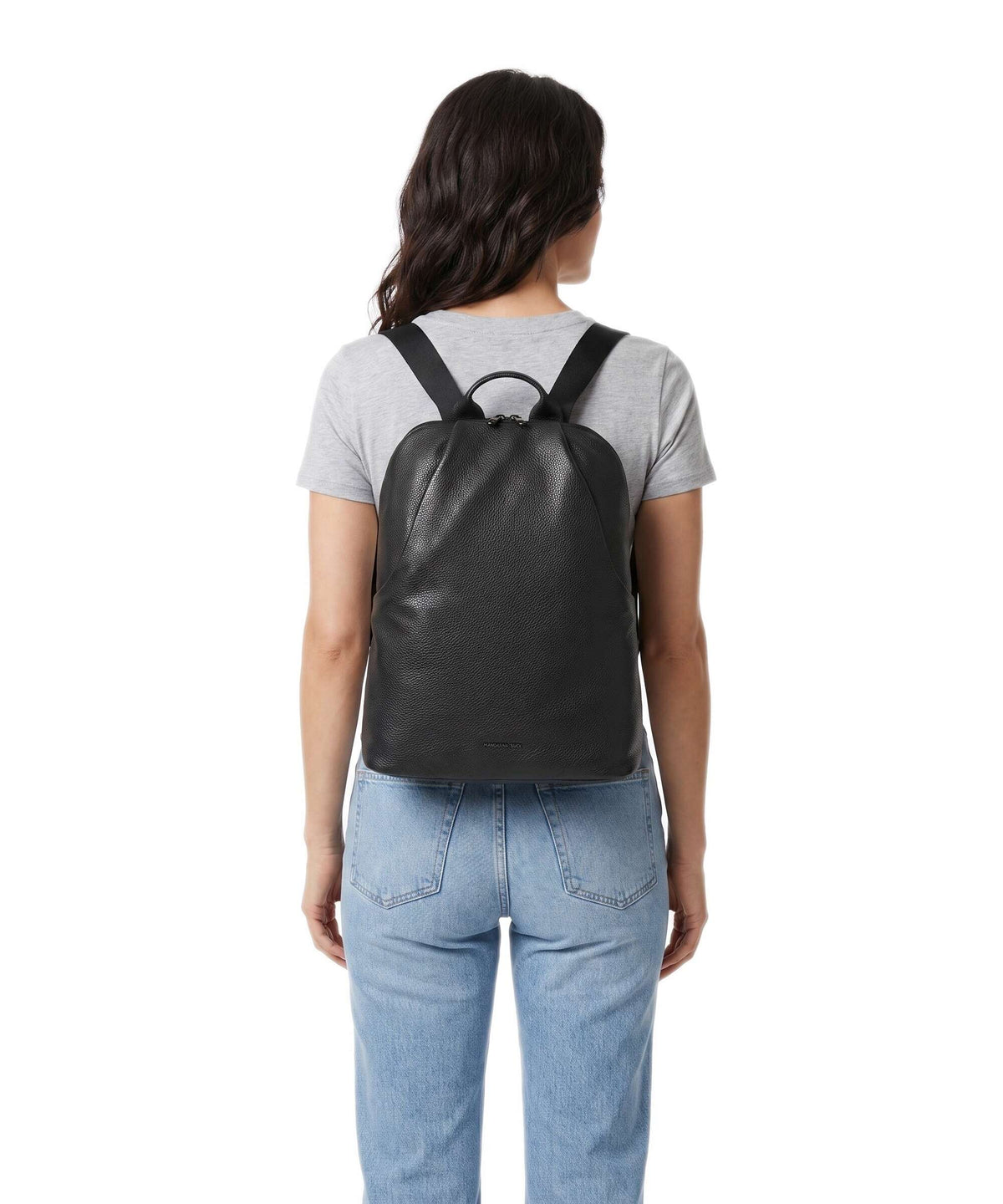 Mandarina Duck Mellow Leather Backpack nero