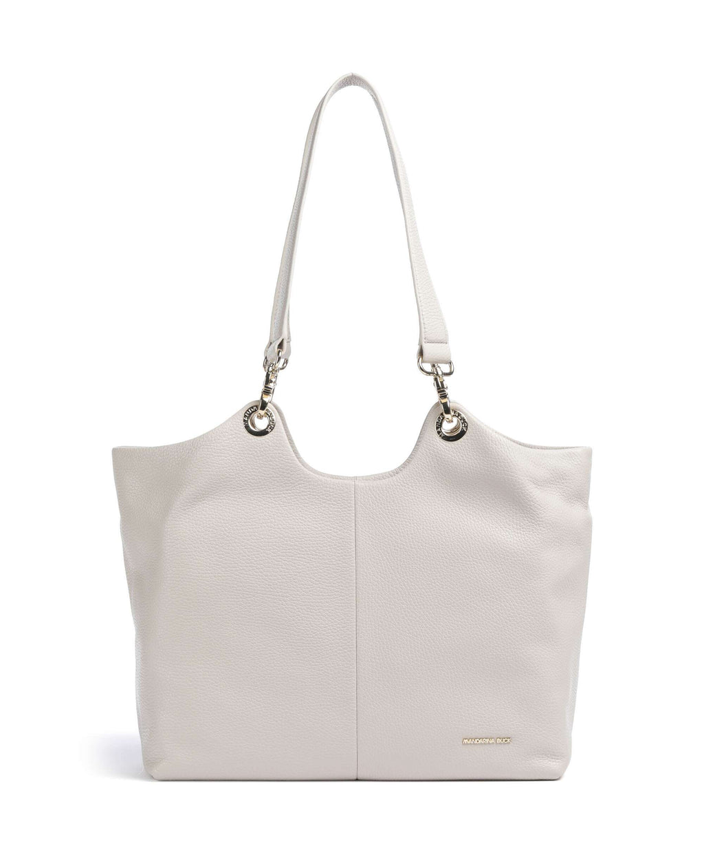 Mandarina Duck Mellow Leather Tote bag cocoon