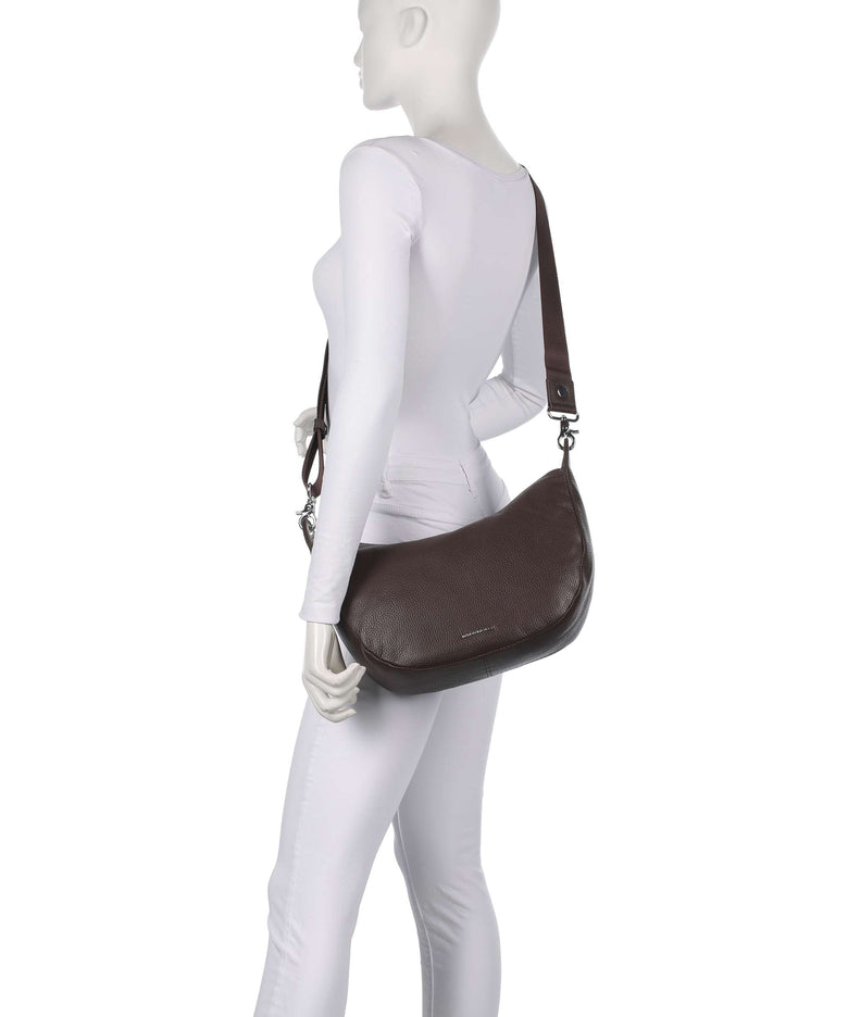 Mandarina Duck Mellow Leather Shoulder bag espresso