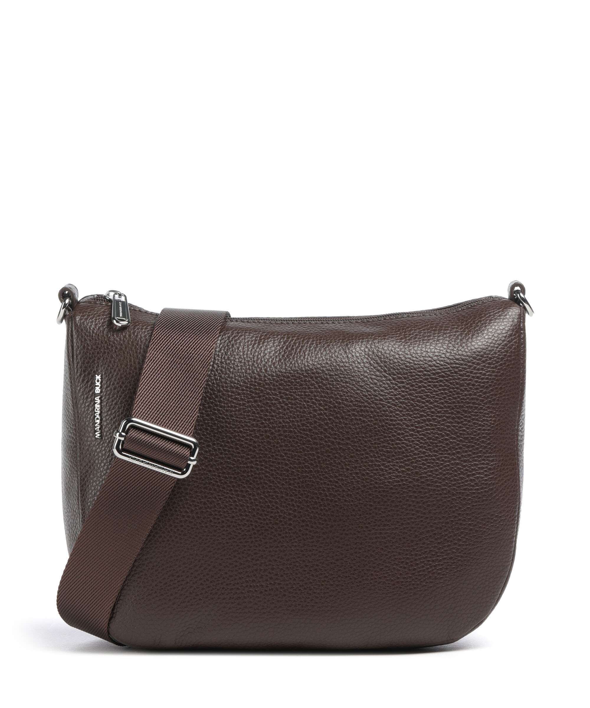 Mandarina Duck Mellow Leather Crossbody bag grained calfskin warm