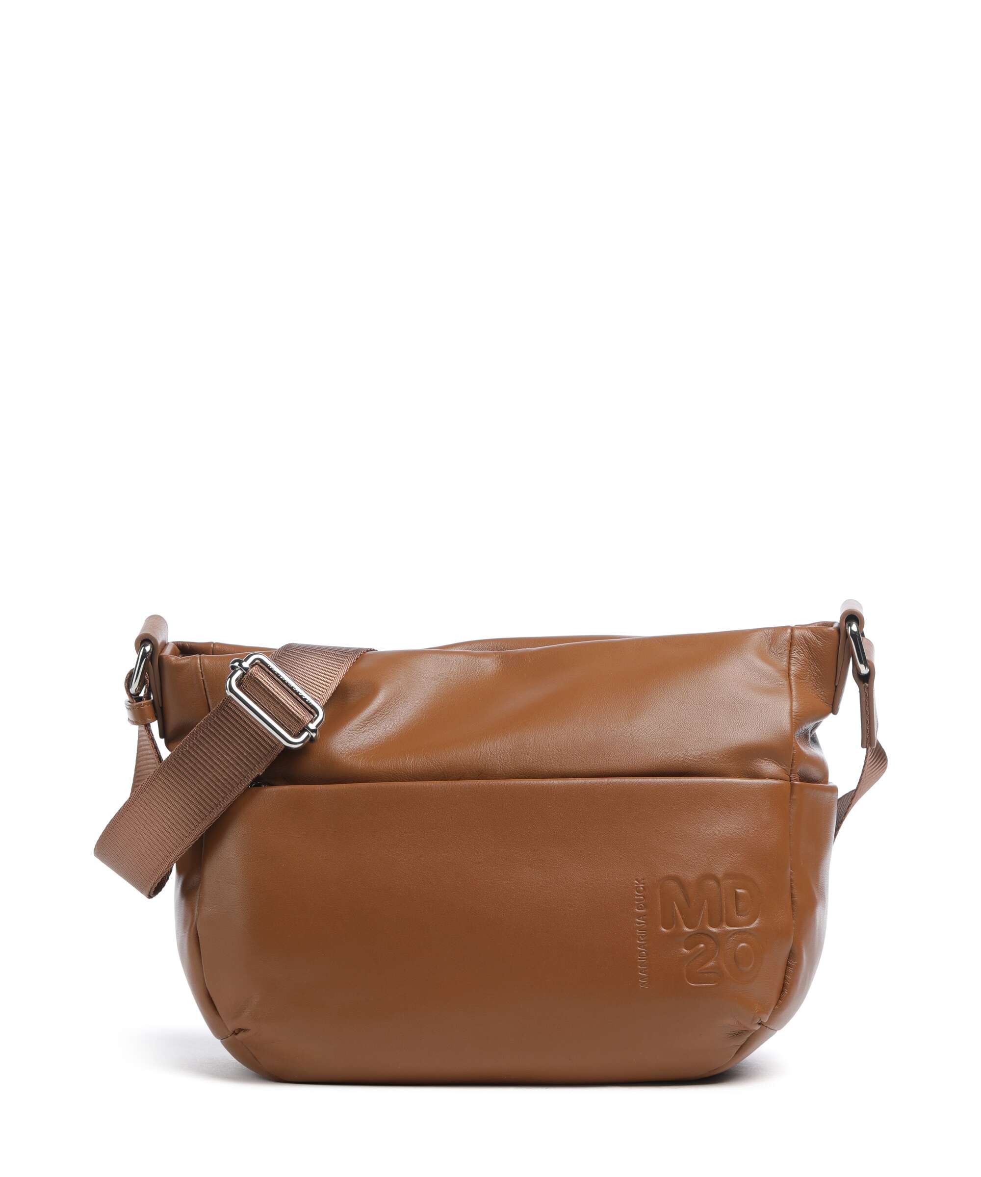 Mandarina Duck MD20 Crossbody bag sheepskin leather indian tan