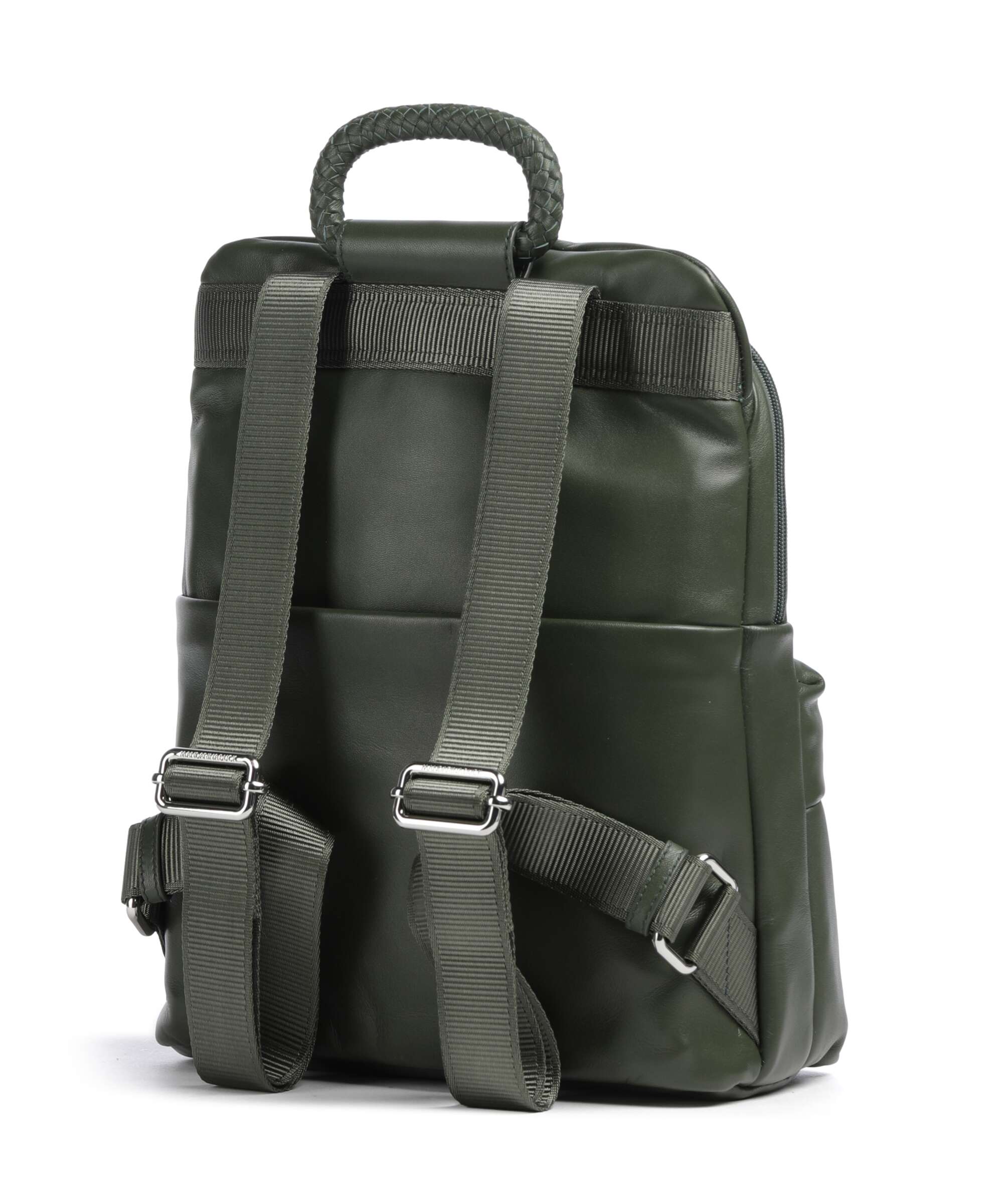 Mandarina Duck MD20 Backpack 13″ sheepskin leather deep green