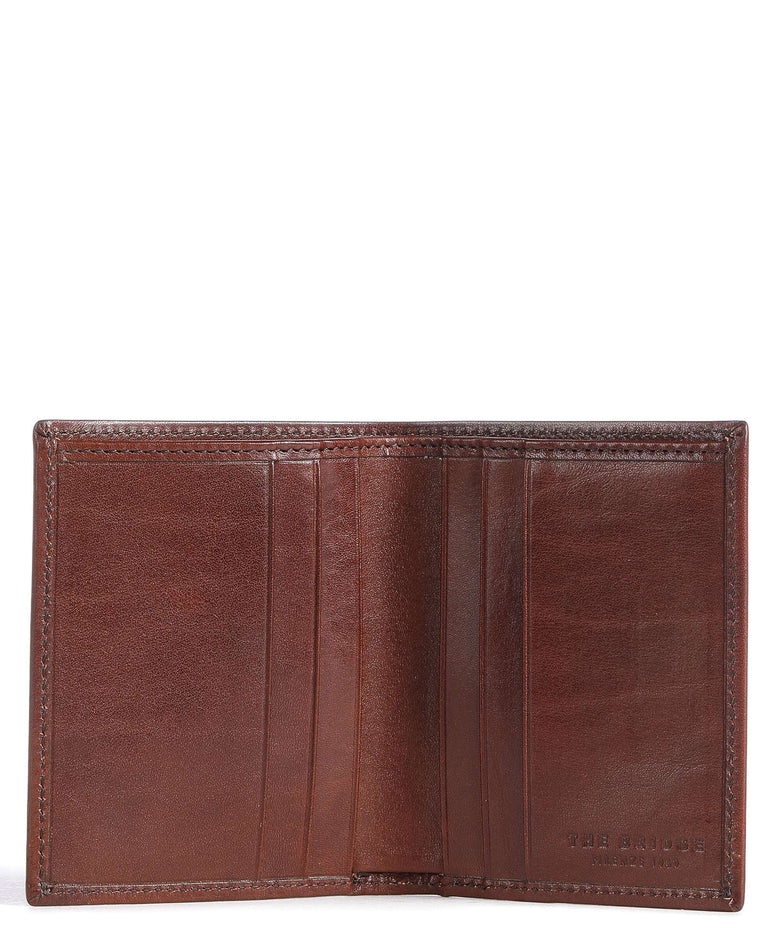 The Bridge Story Uomo RFID Credit card holder marrone