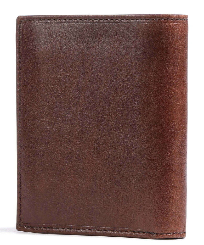 The Bridge Story Uomo RFID Wallet marrone
