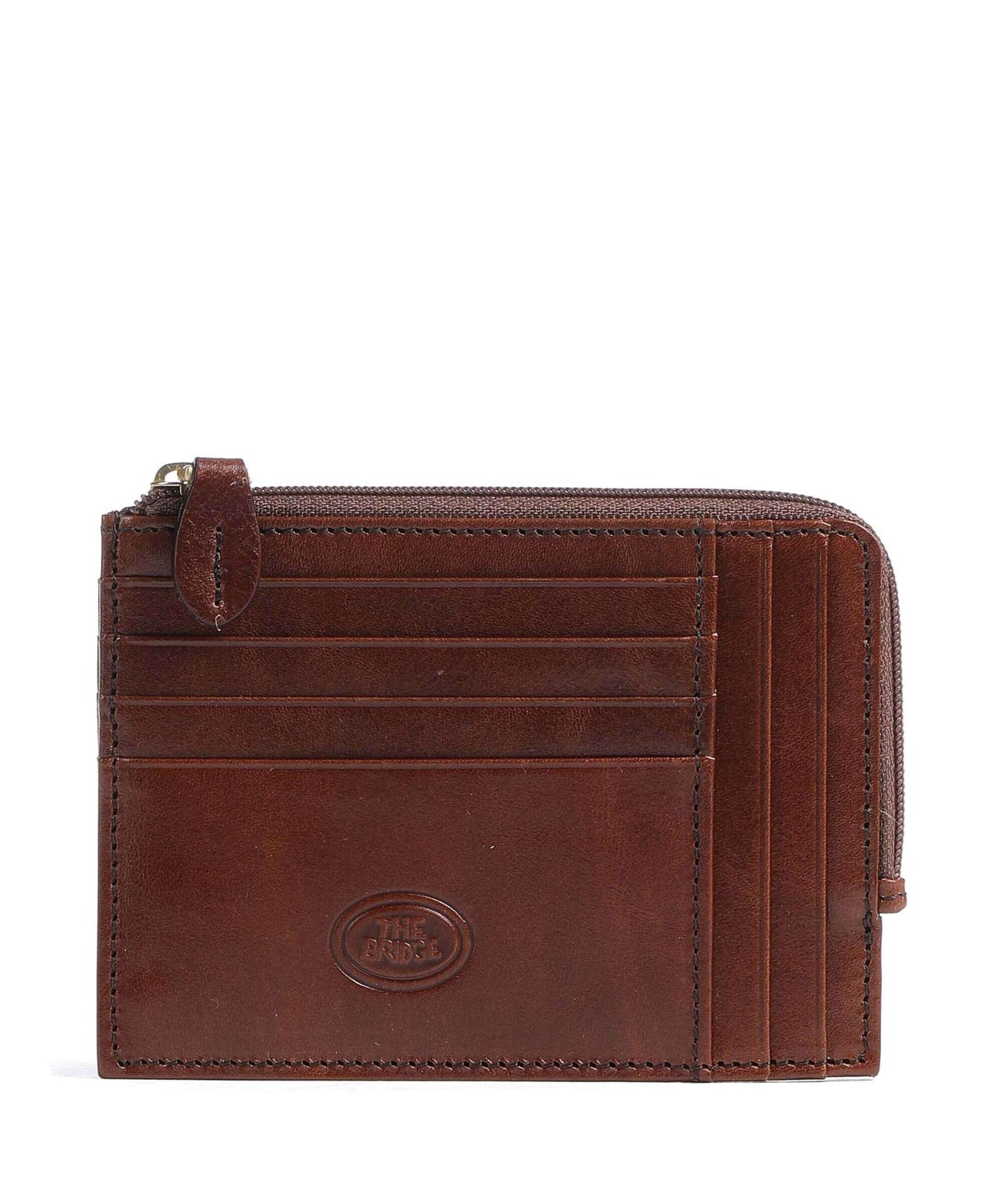 The Bridge Story Uomo RFID Credit card holder marrone