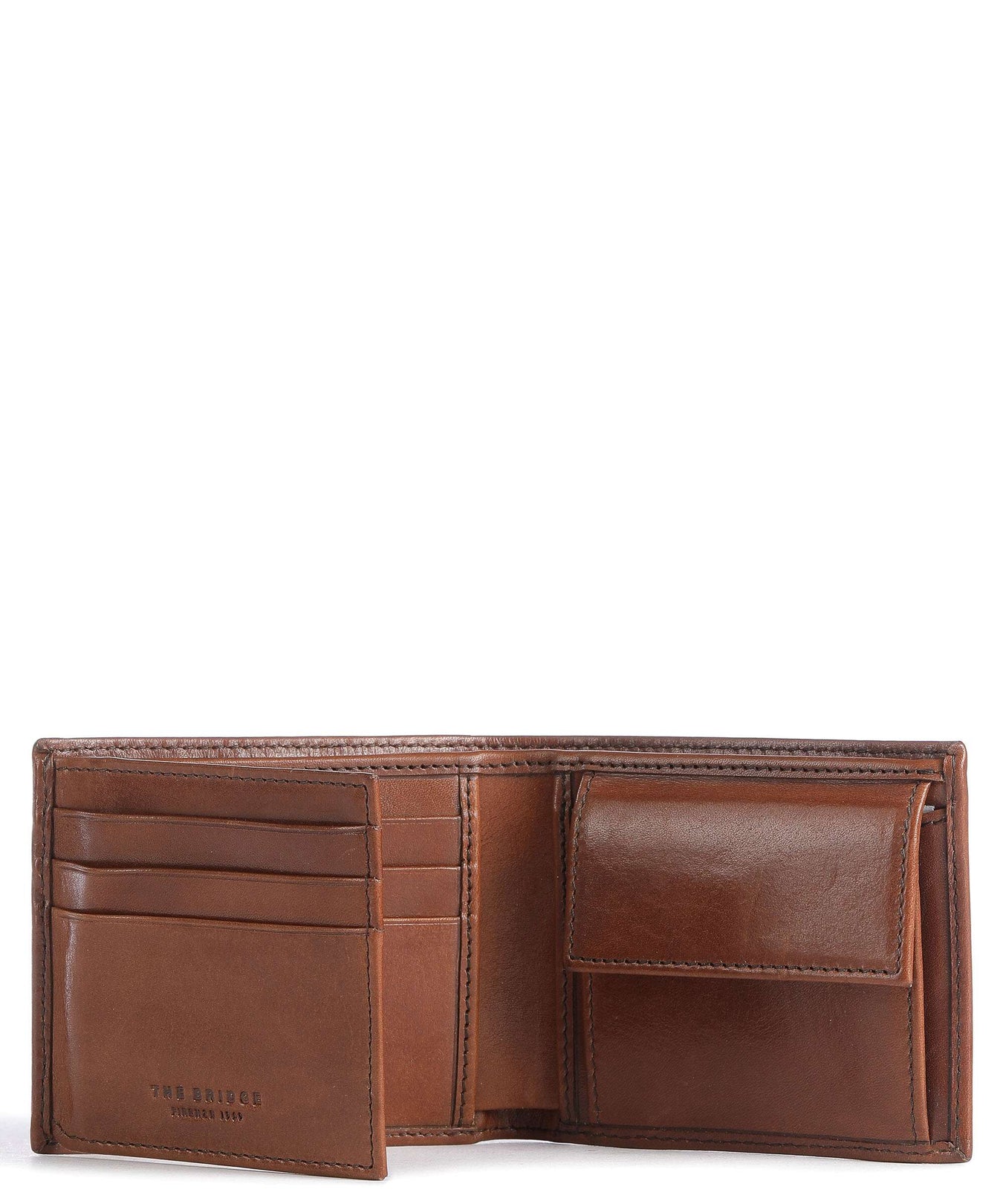 The Bridge Story Uomo Wallet marrone