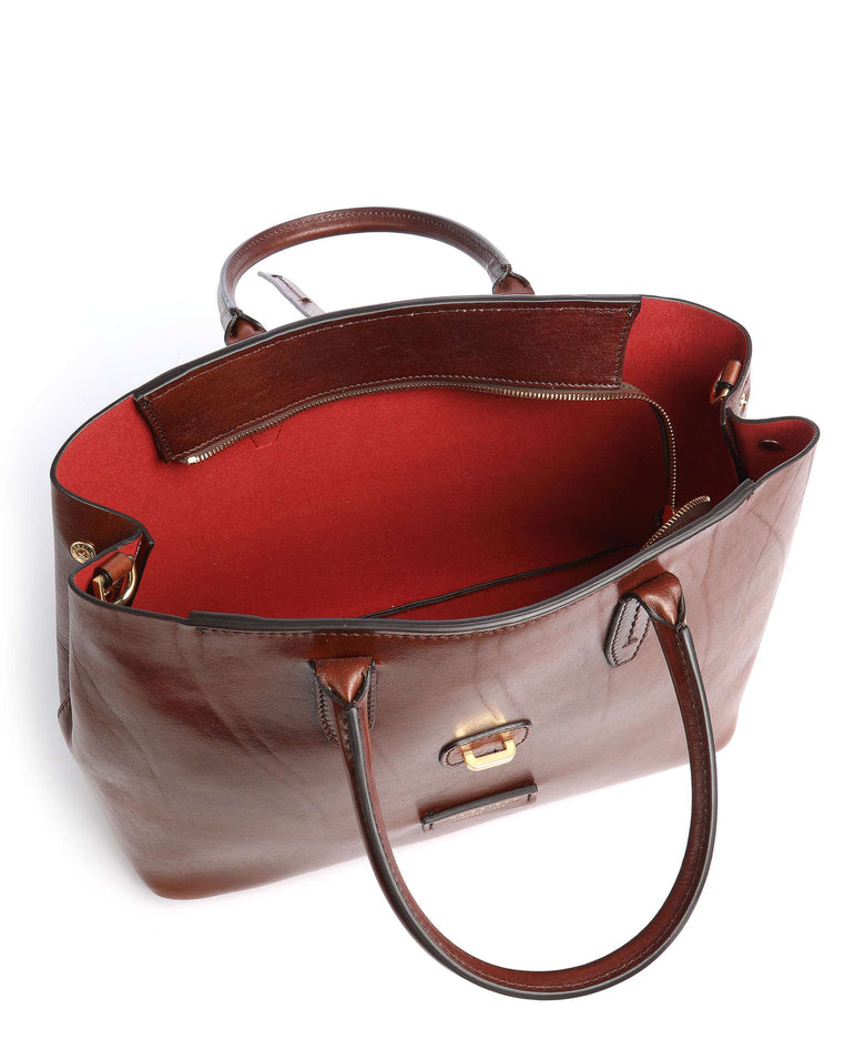 The Bridge Dalston Handbag marrone