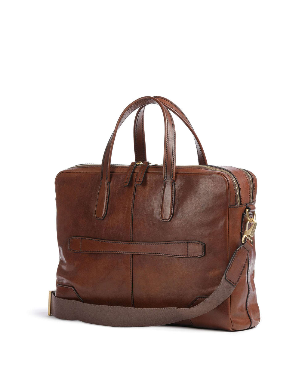 The Bridge Vespucci Briefcase marrone
