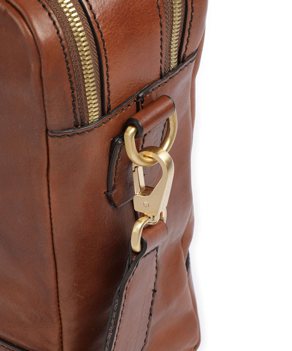 The Bridge Vespucci Briefcase marrone