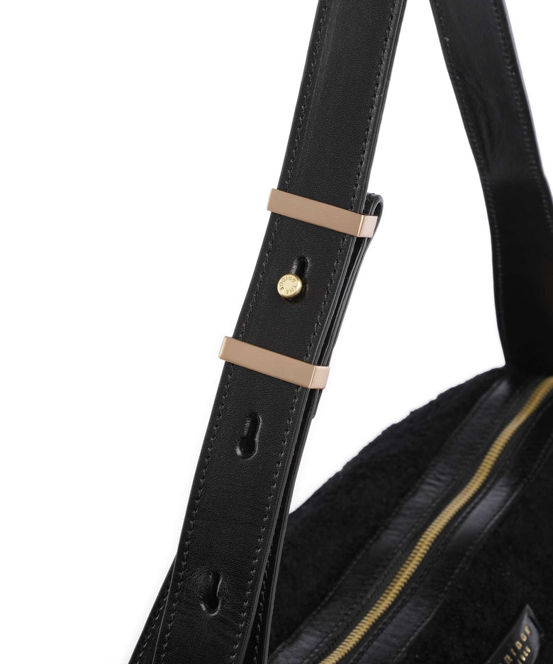 The Bridge Flora Wow Shoulder bag nero
