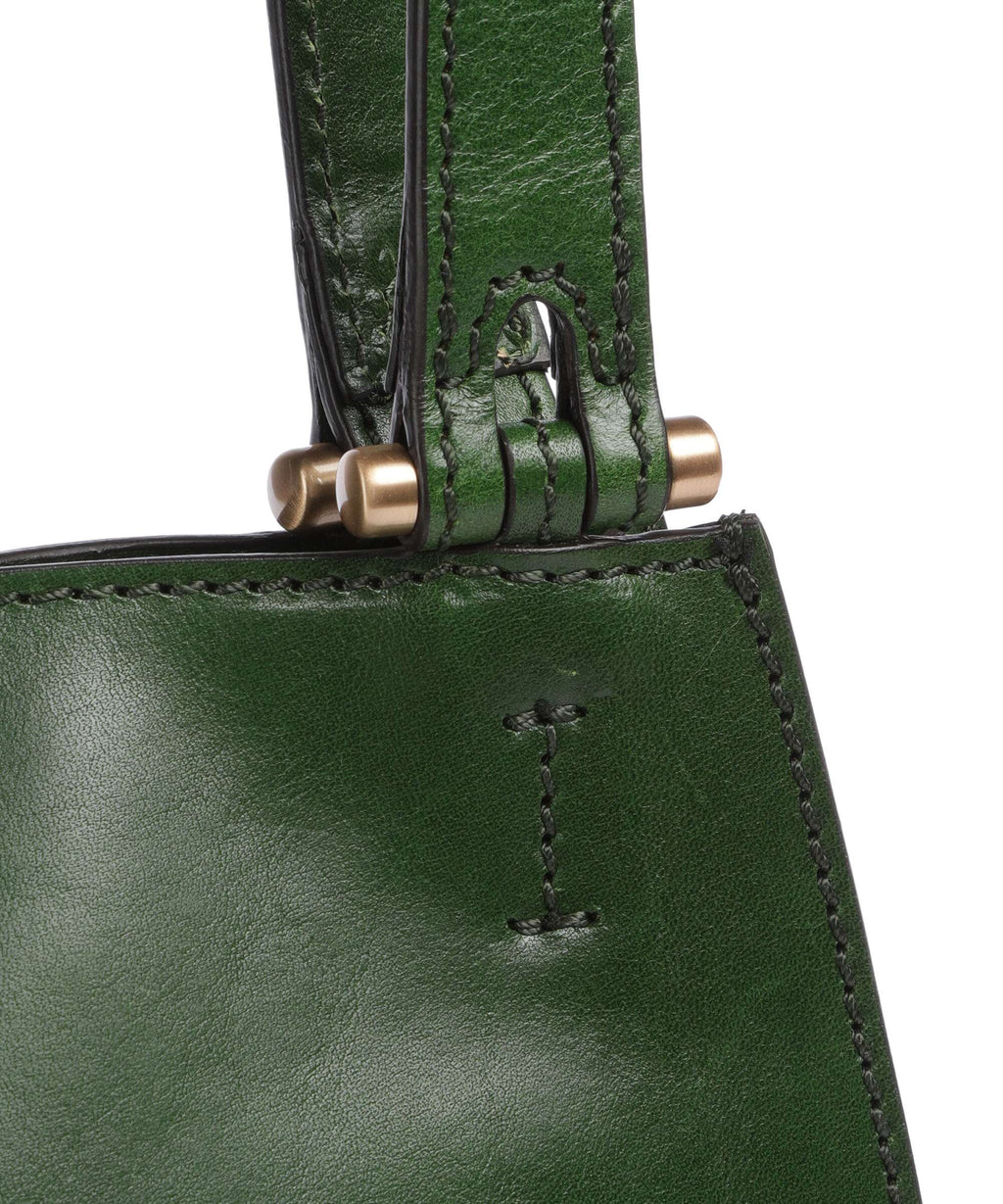 The Bridge Febe Bucket bag verde inglese