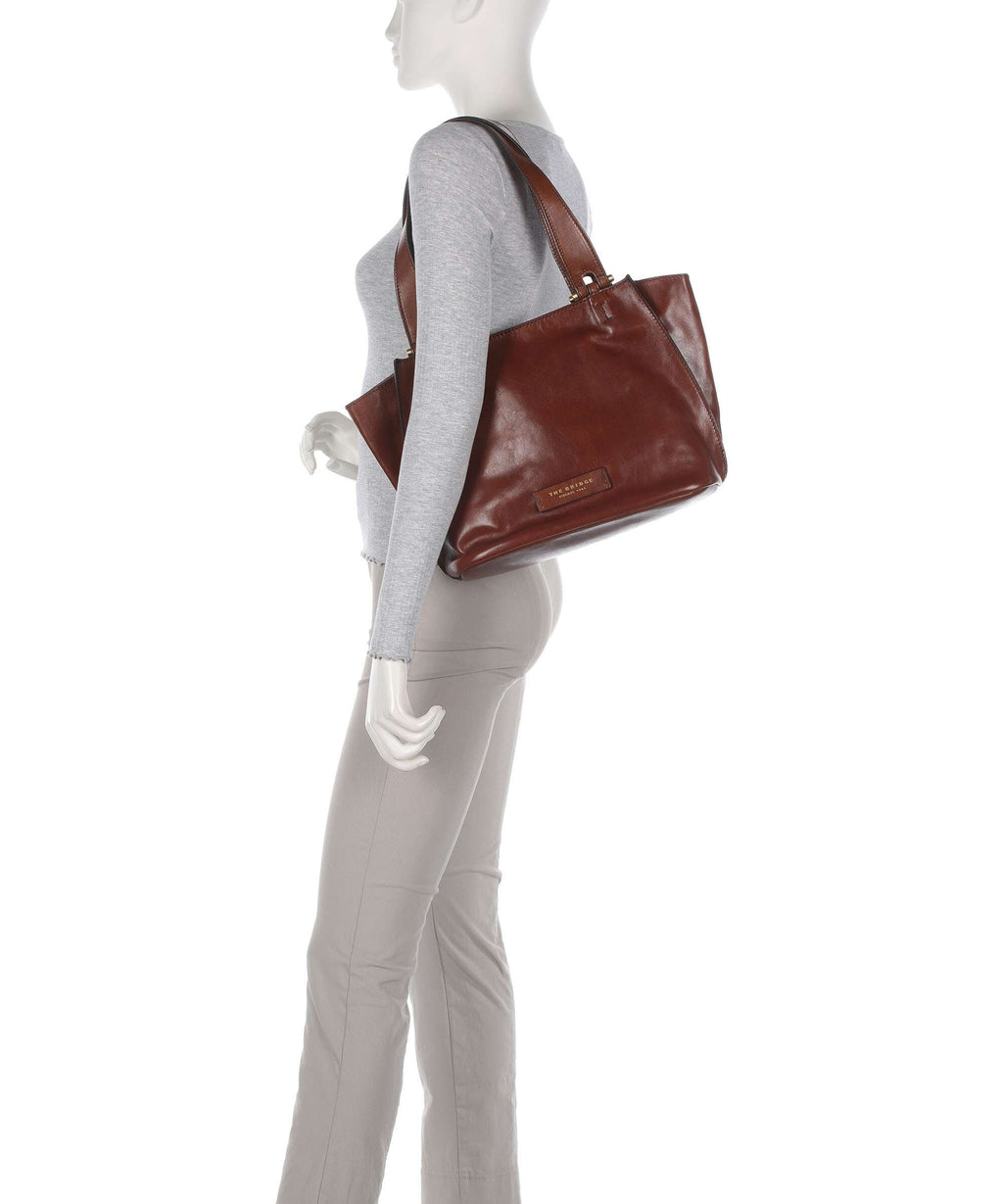 The Bridge Febe Shoulder bag marrone