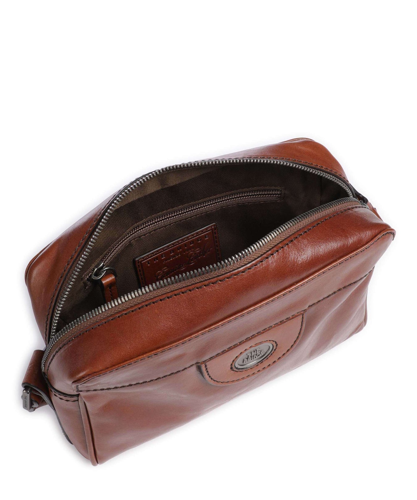 The Bridge Fabio Crossbody bag marrone