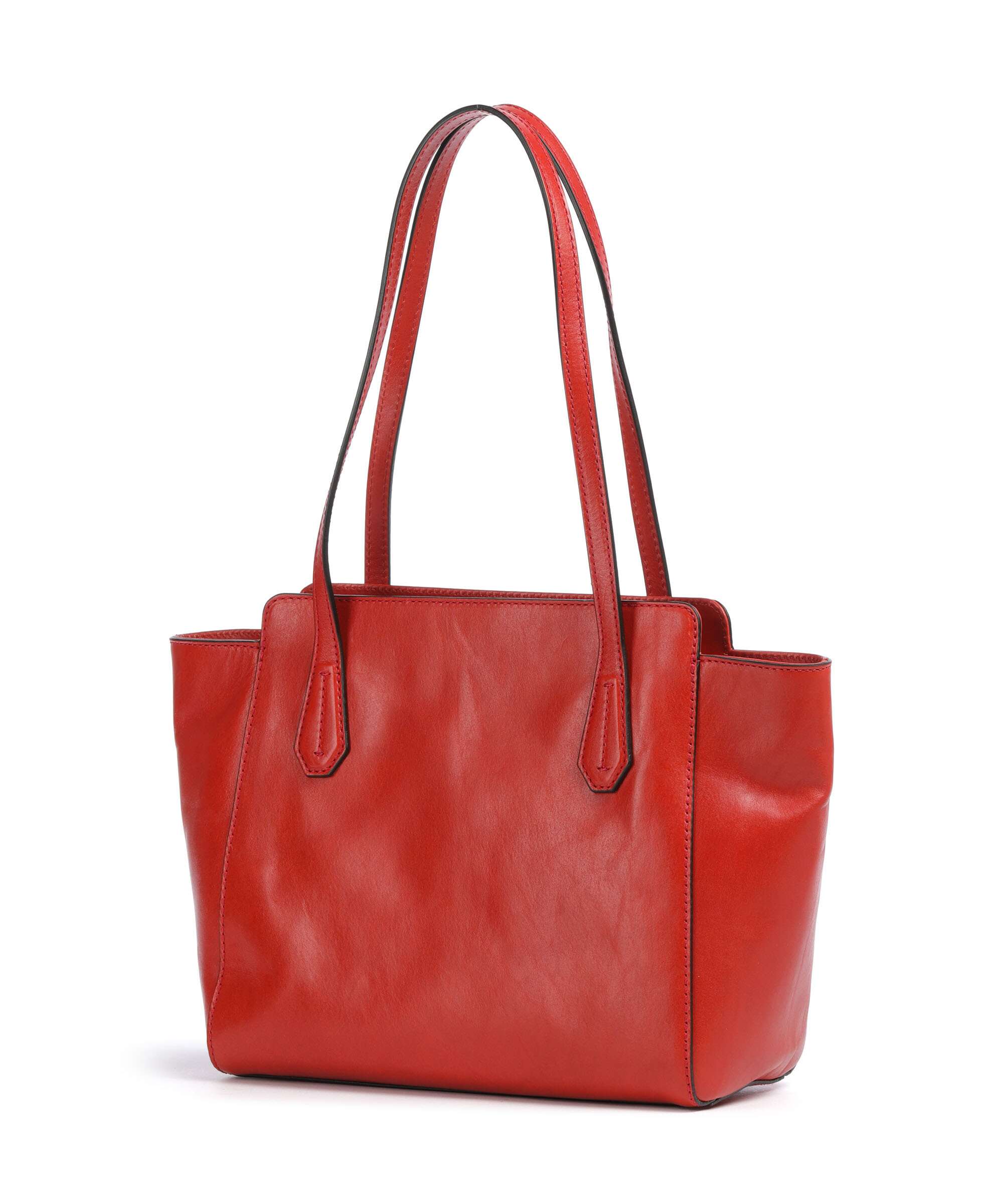 The Bridge Gloria Tote bag cow leather burnt orange - 04373501-L1