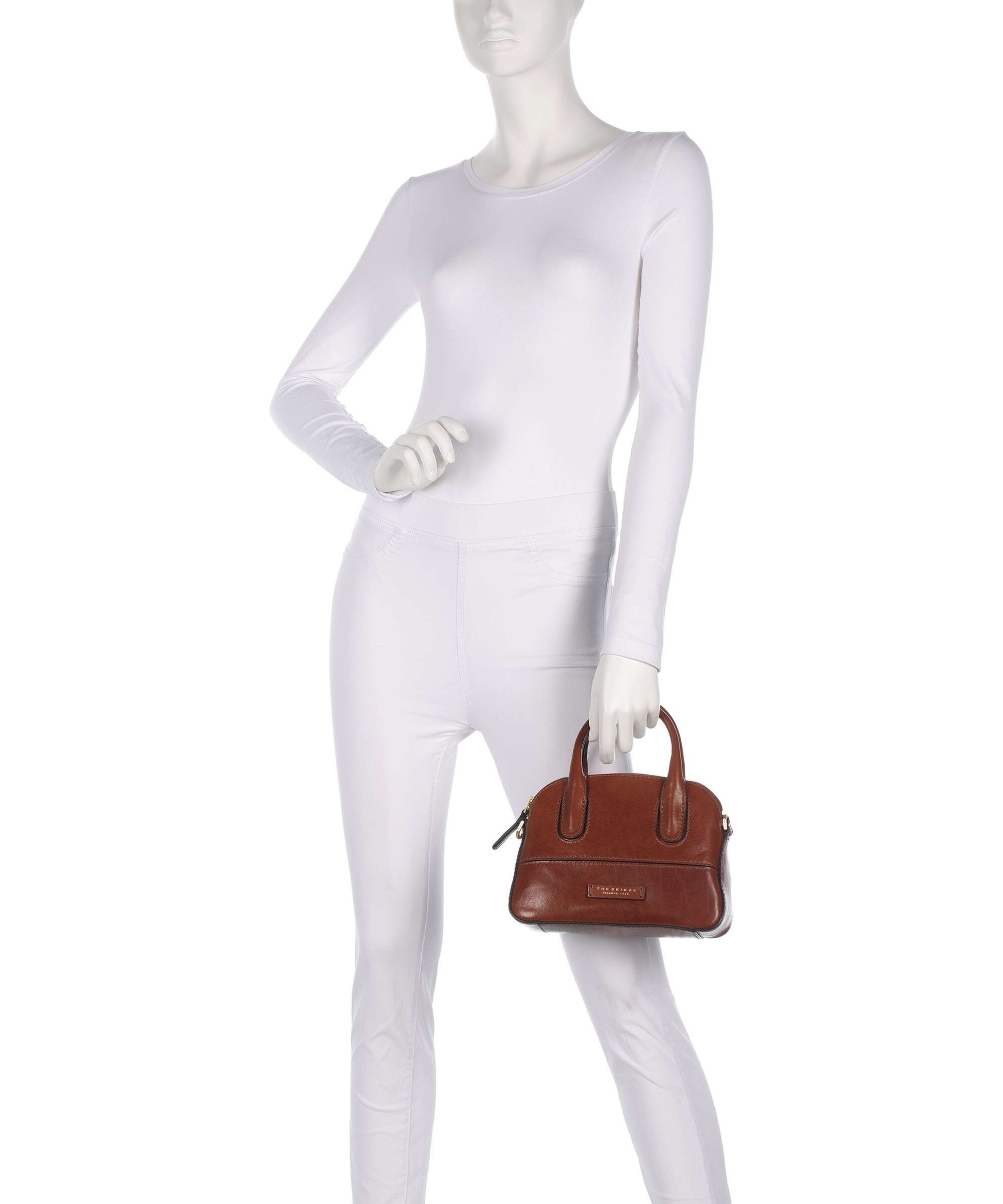 The Bridge Iolanda Handbag marrone