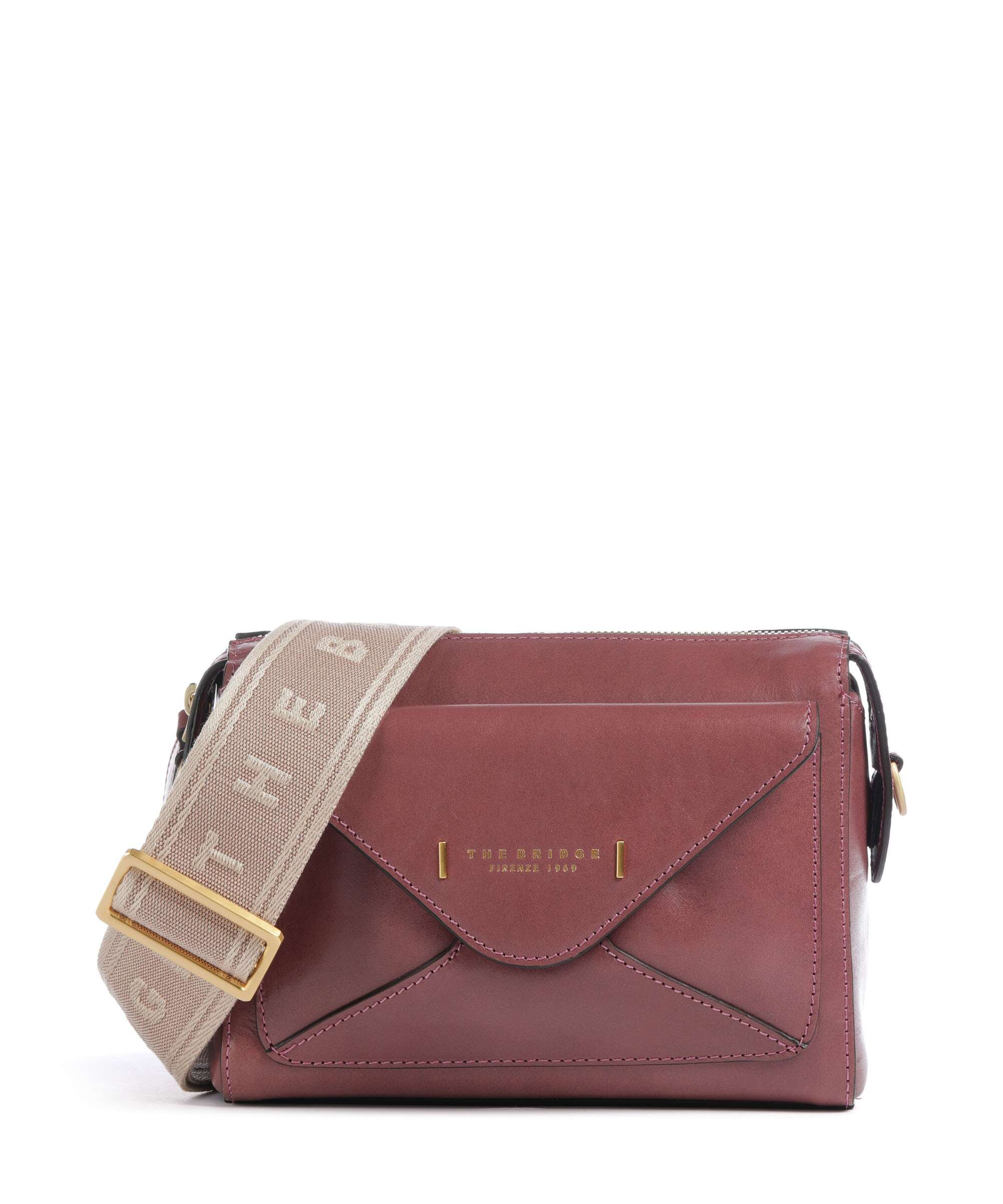 The Bridge Frida Crossbody bag cow leather pavone - 04290401-00E