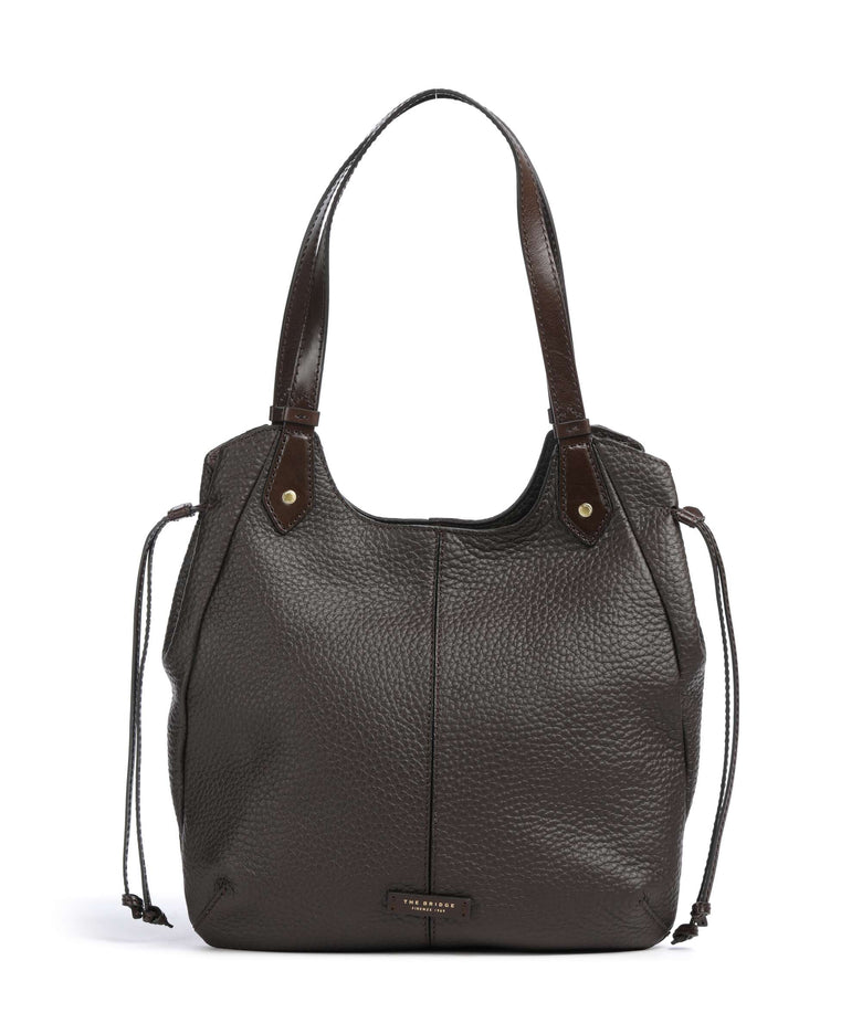 The Bridge Martina Hobo bag moka