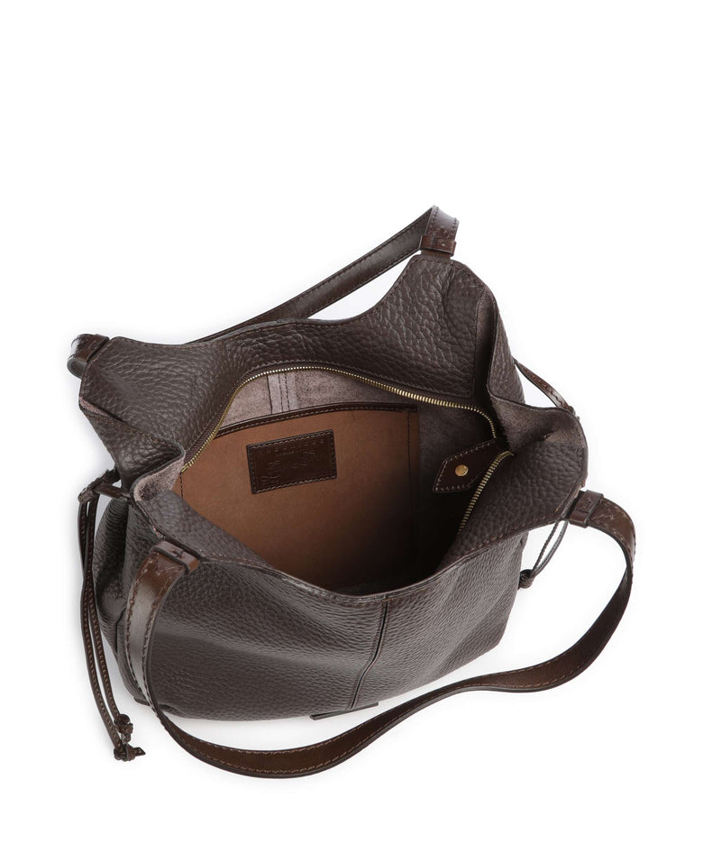 The Bridge Martina Hobo bag moka