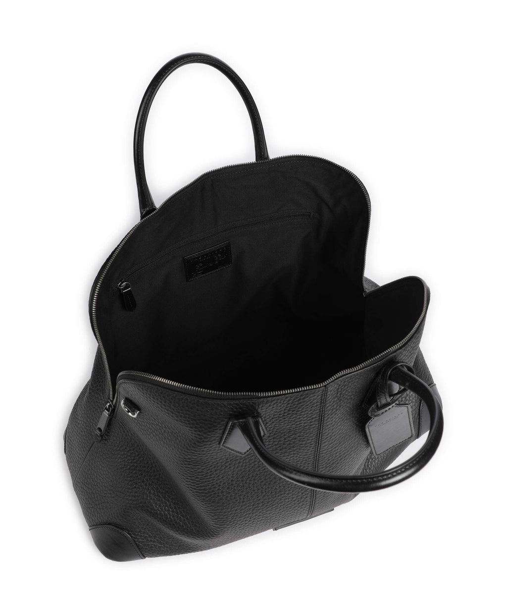The Bridge Travel Soft Weekend bag nero
