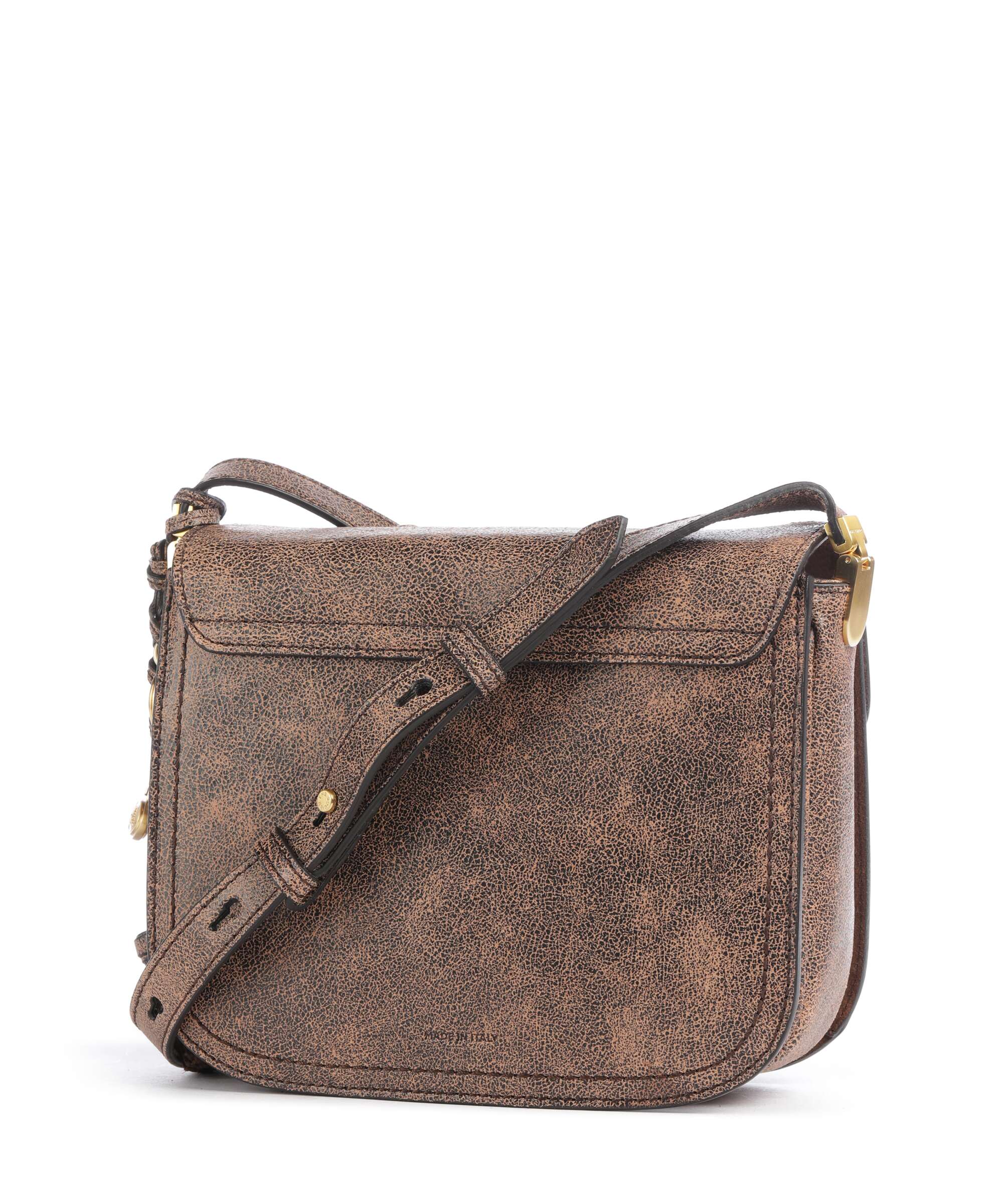 The Bridge Mia Wow Crossbody bag leather moka - 043416ZR-TV – WARDOW
