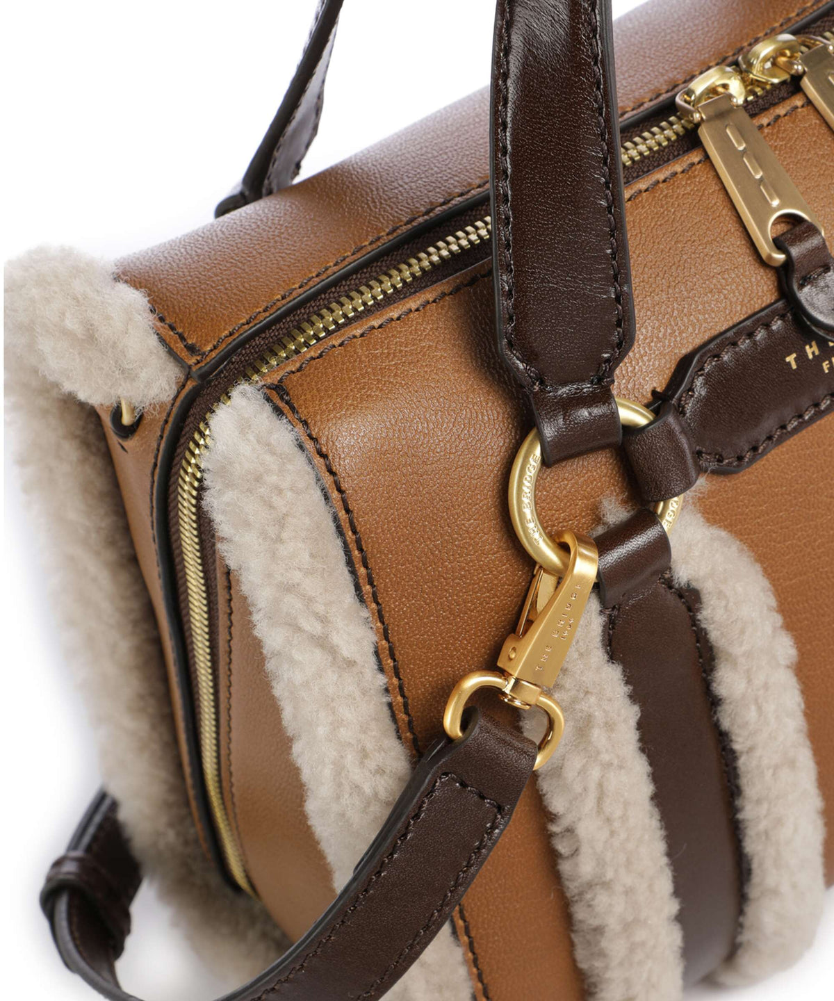 The Bridge Laura Wow Handbag cognac