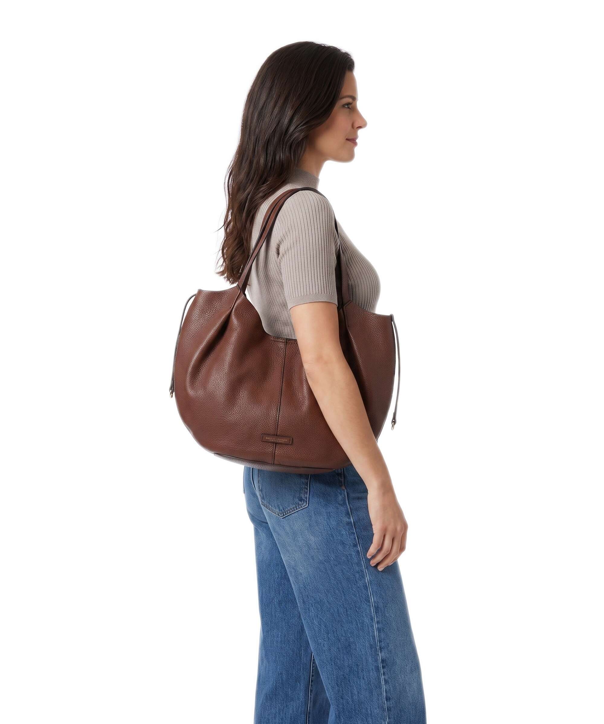 The Bridge Marisa Tote bag marrone