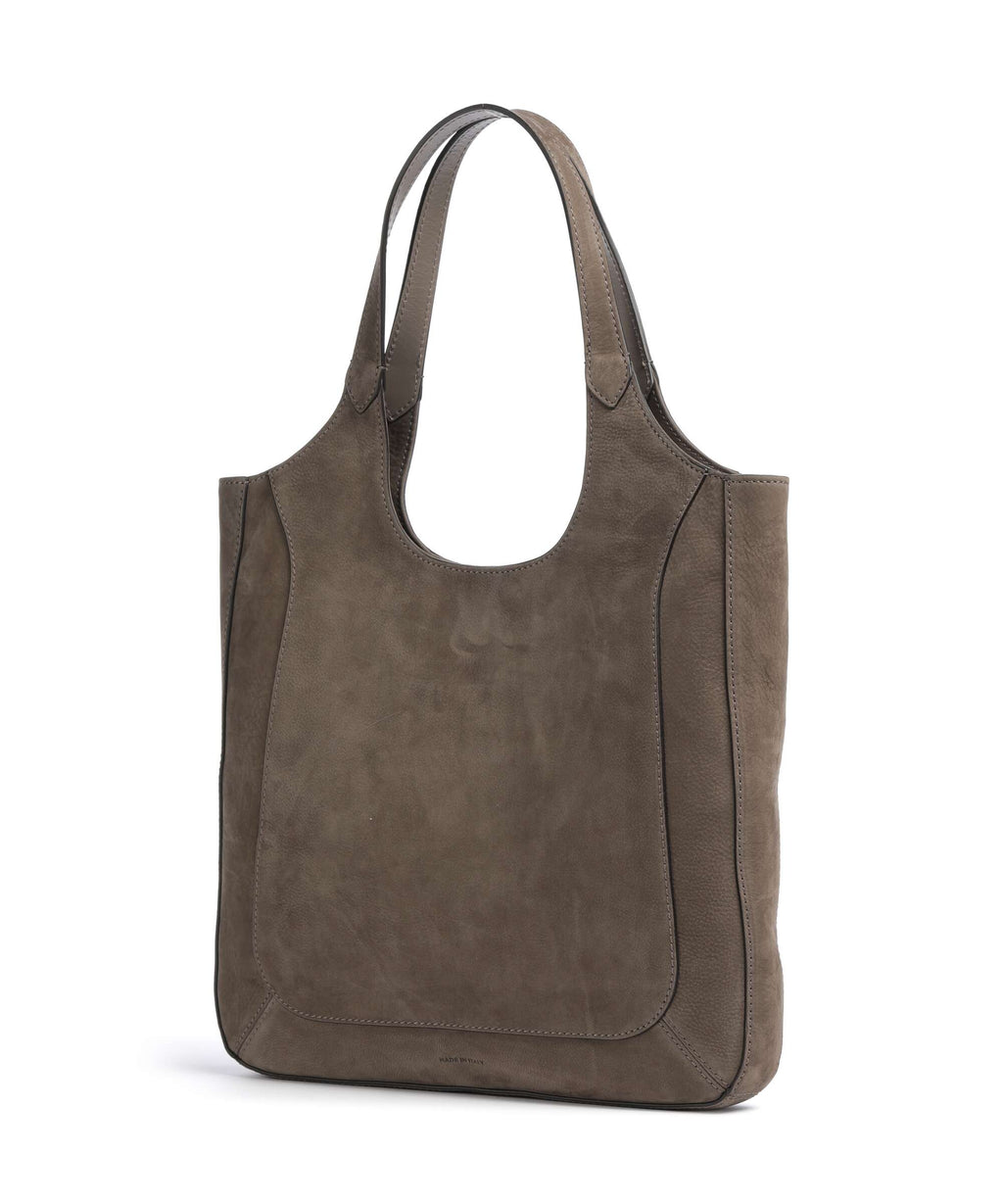 The Bridge Luce Soft Hobo bag greige