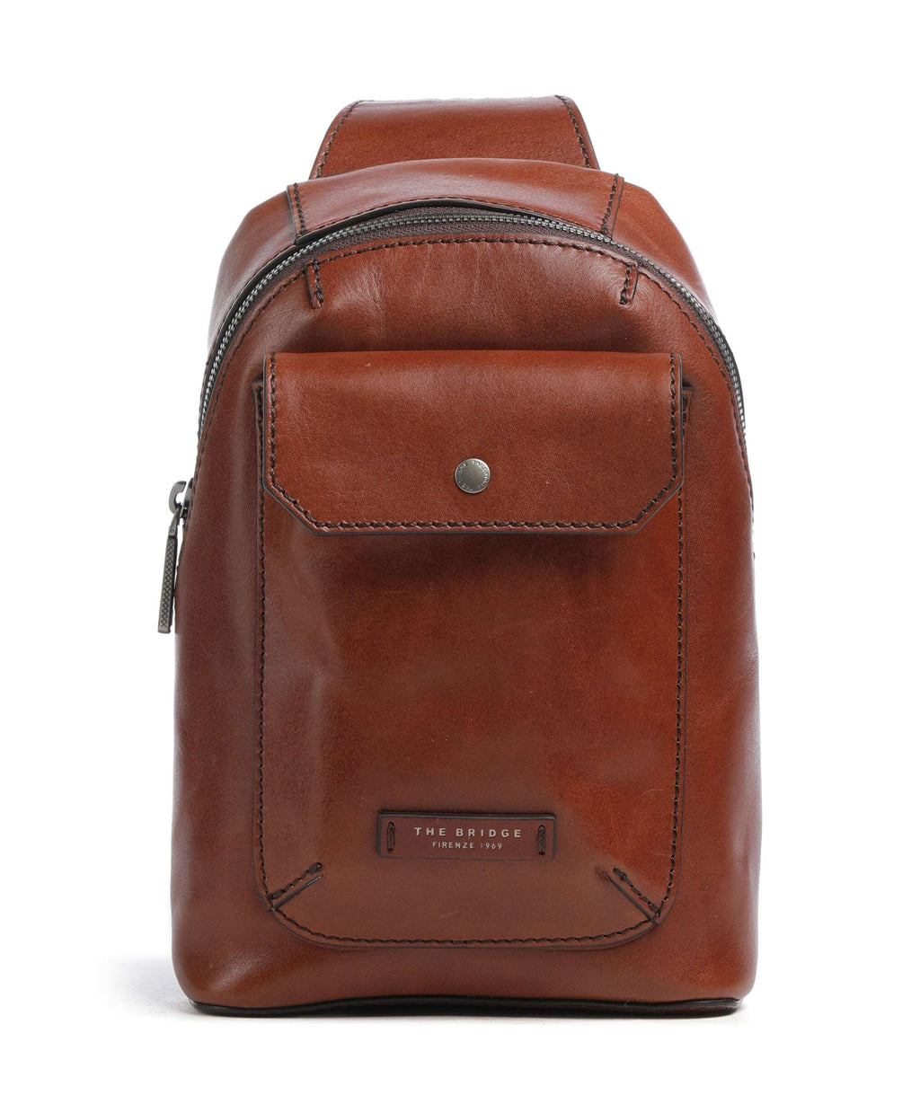 The Bridge Mattia Sling bag marrone