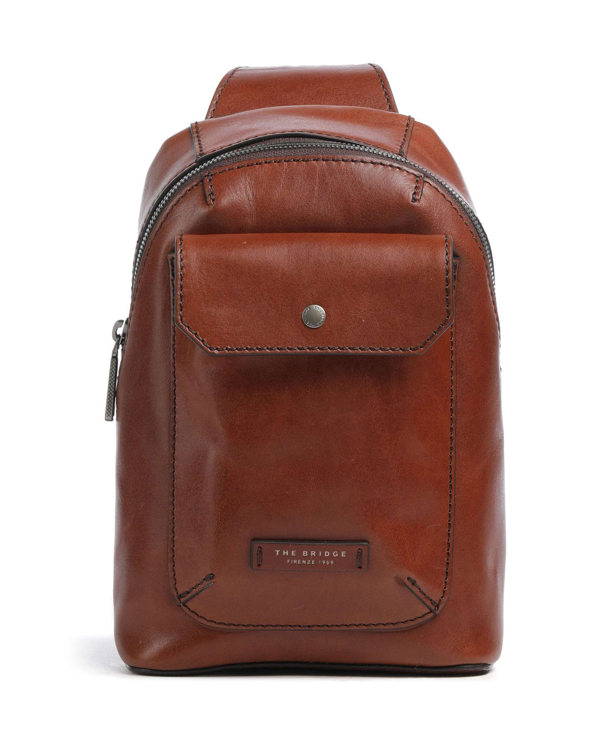 The Bridge Mattia Sling bag marrone
