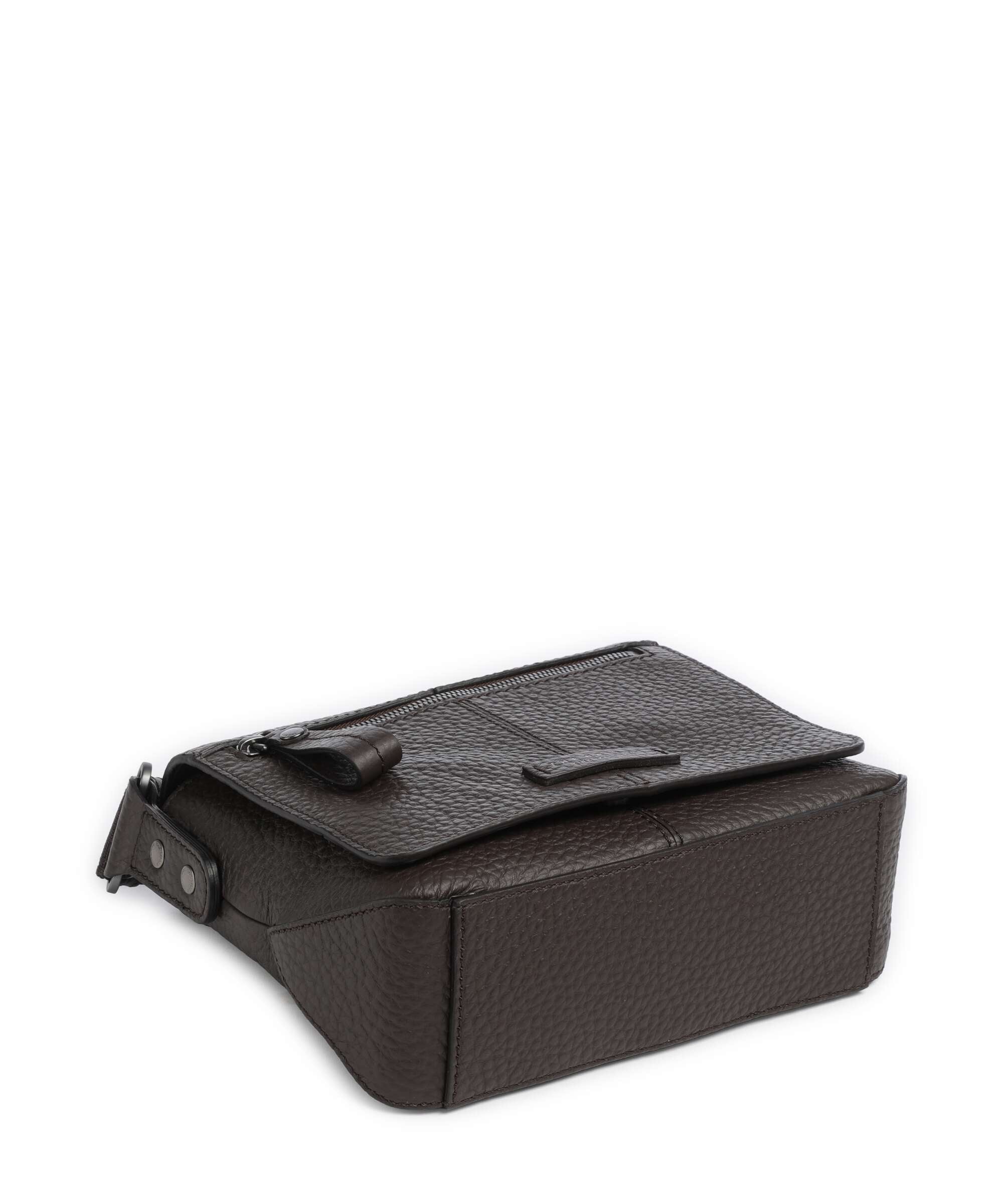 The Bridge Manfredi Messenger bag moka