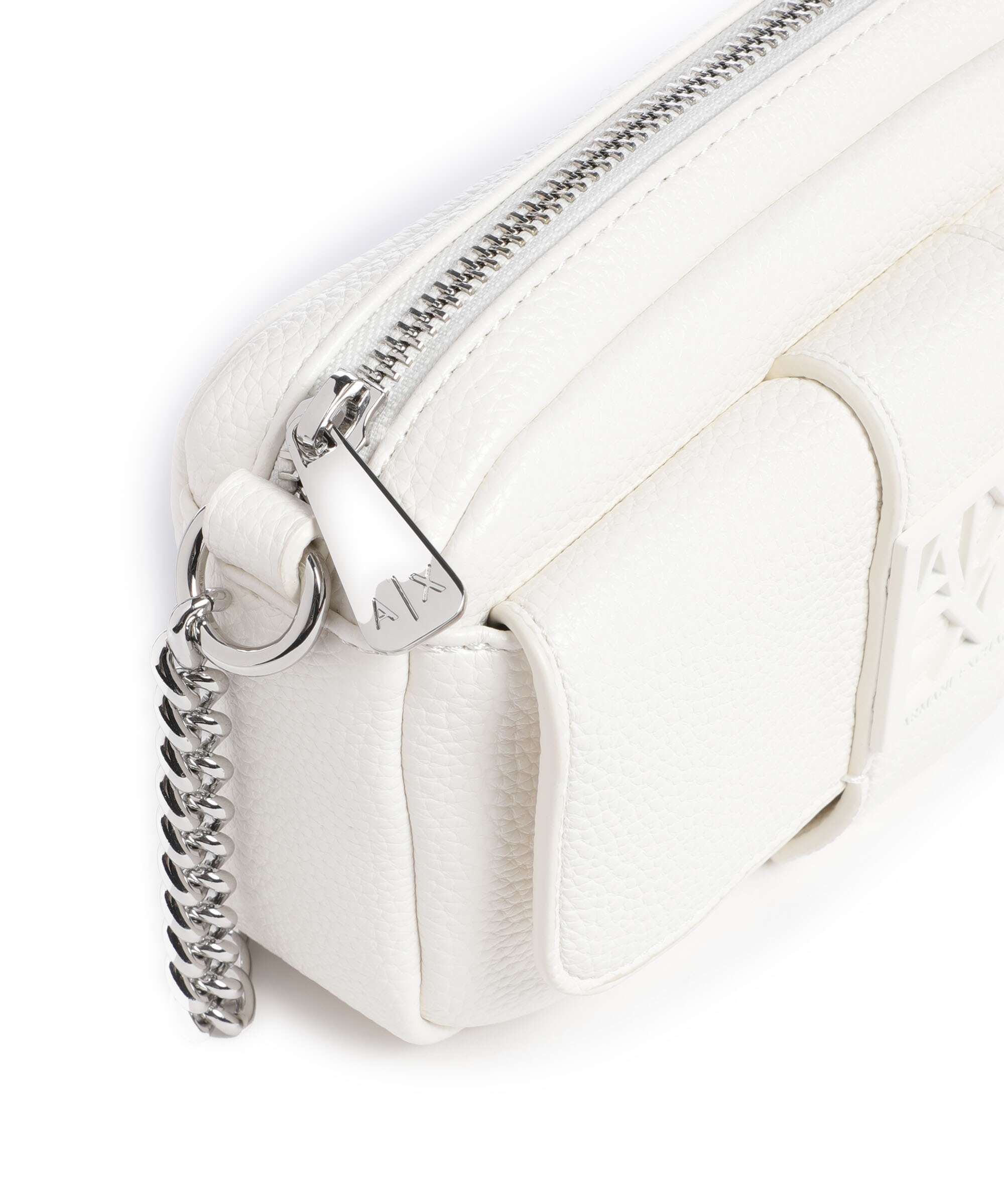 Armani Exchange Susy Soft Crossbody bag off white