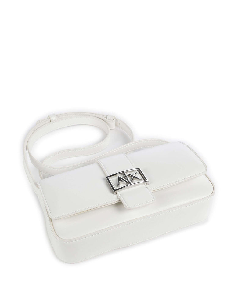 Armani Exchange Wonder Mini Crossbody bag off white