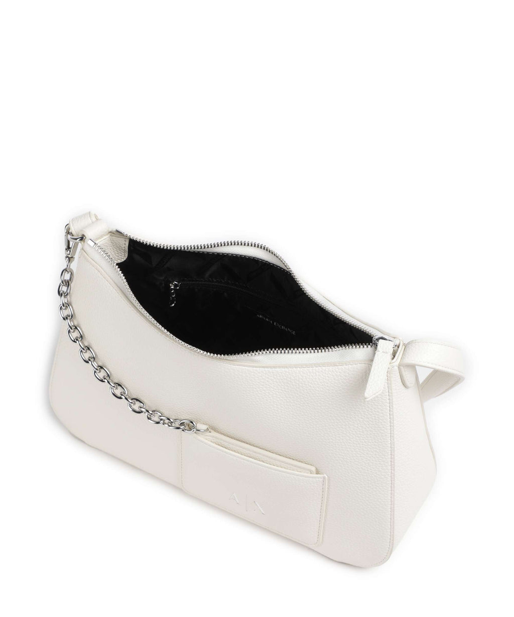 Armani Exchange Mila M Shoulder bag off white