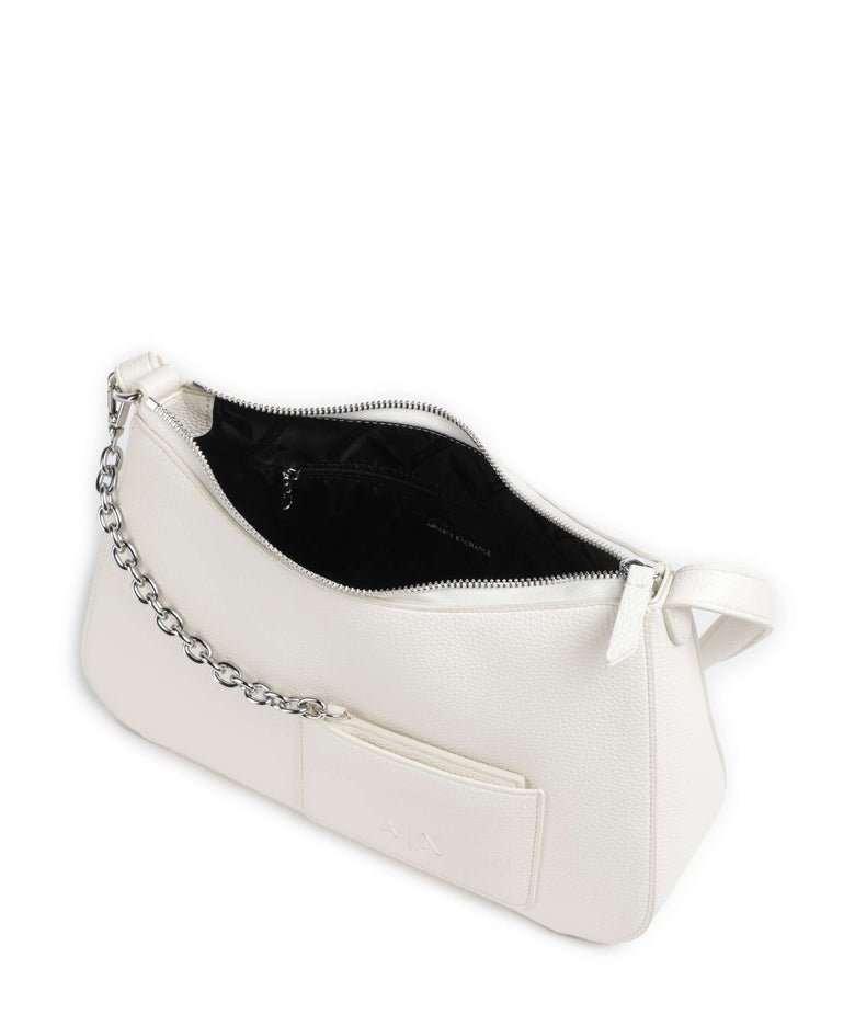 Armani Exchange Mila M Shoulder bag off white