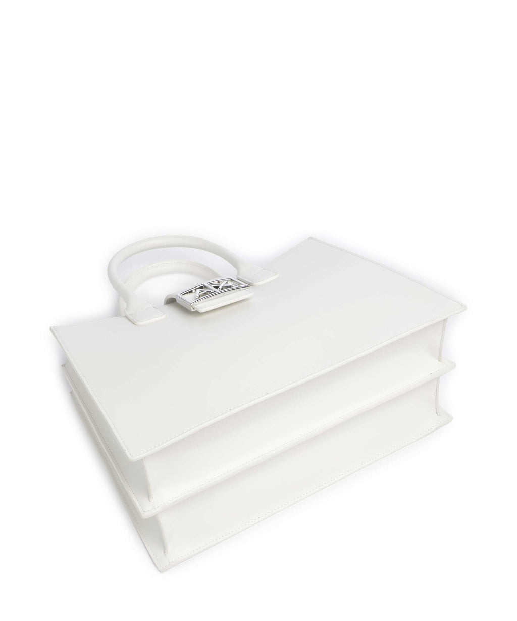 Armani Exchange Wonder M Handbag off white