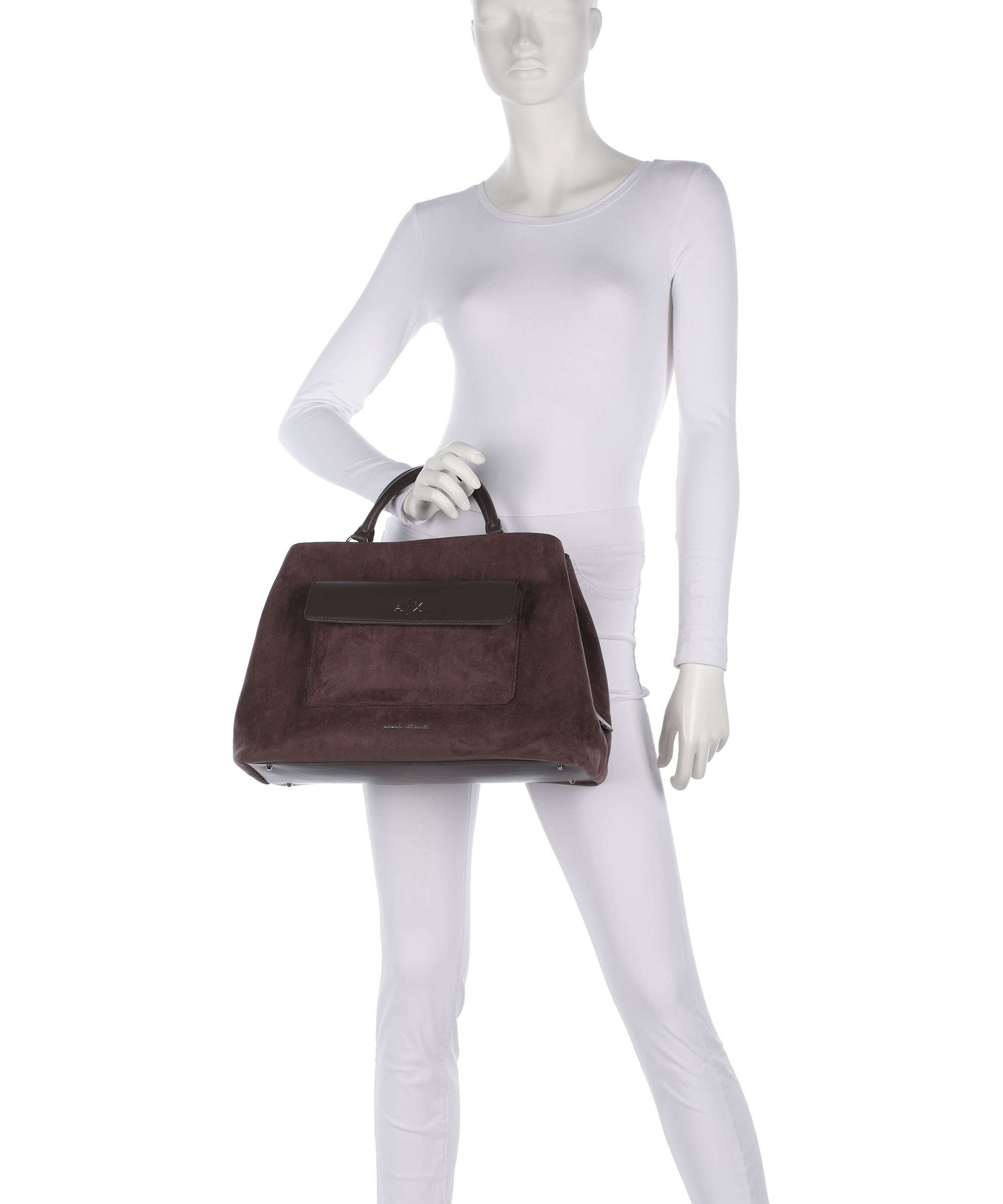 Armani Exchange Nicole L Handbag imitation leather dusk shade