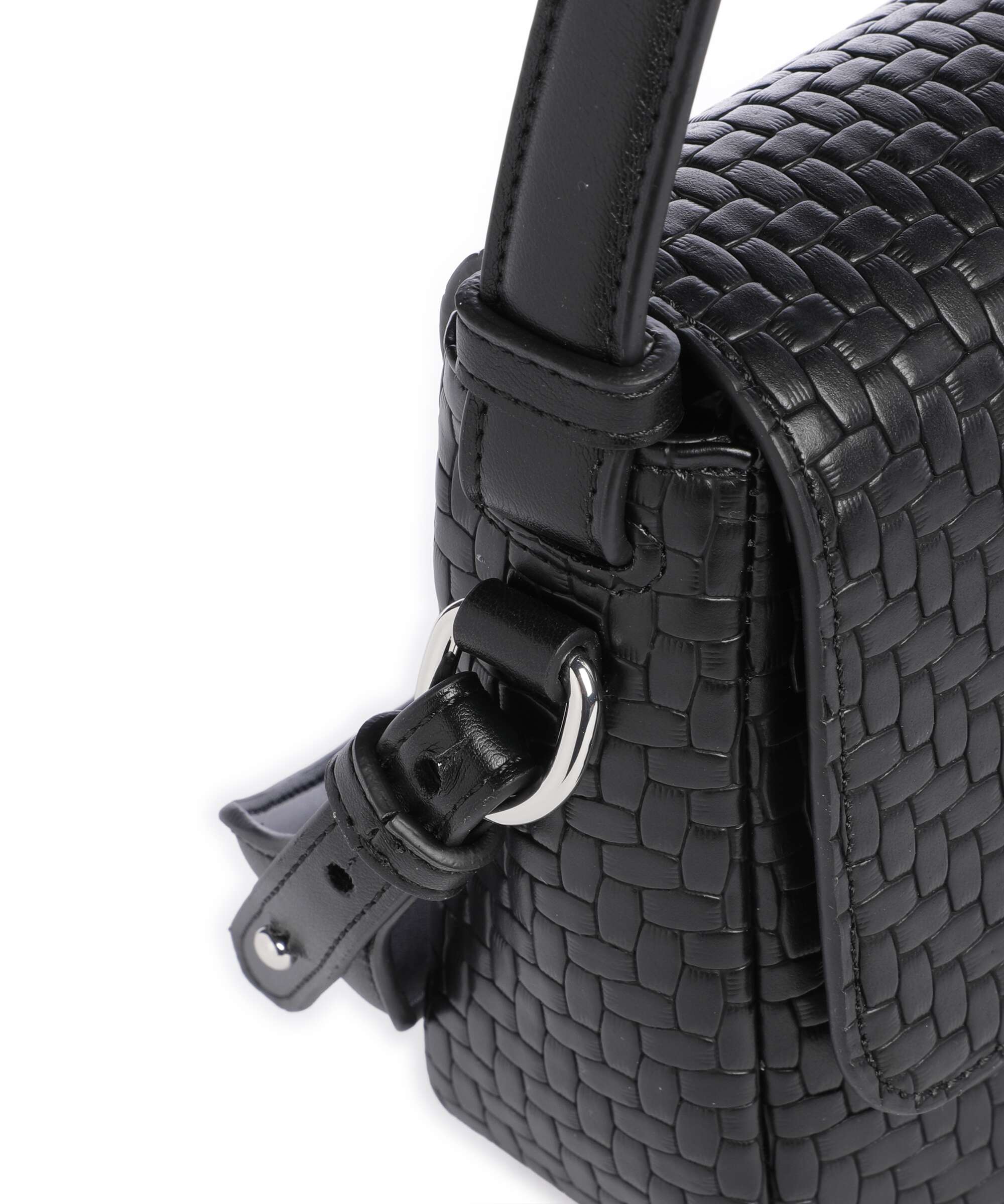 Armani Exchange Susy Soft Woven Shoulder bag black
