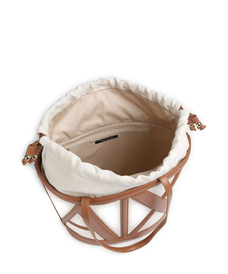 Armani Exchange Marisol Bucket bag natural/saline clay