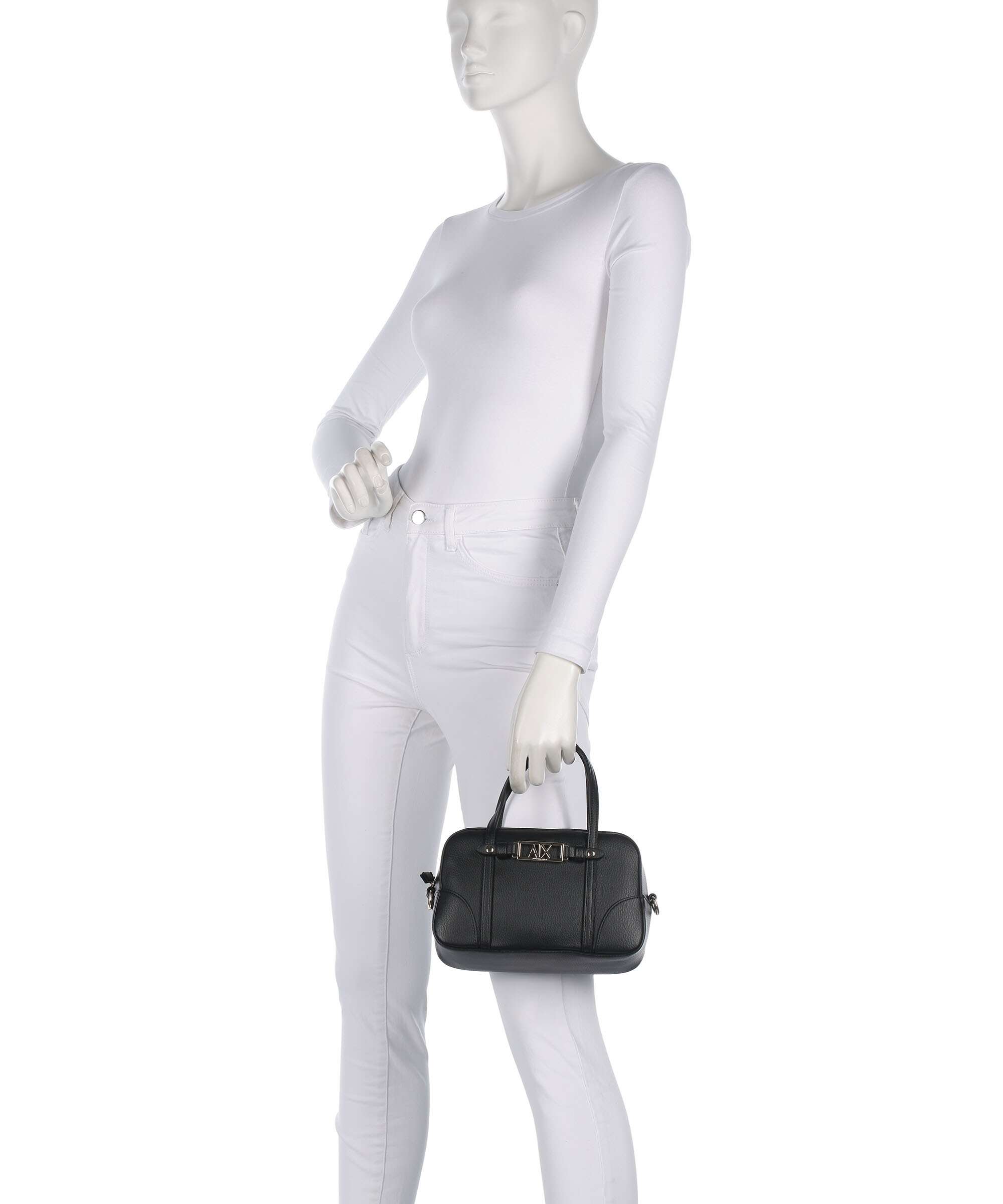 Armani Exchange Polly Mini Handbag imitation leather black