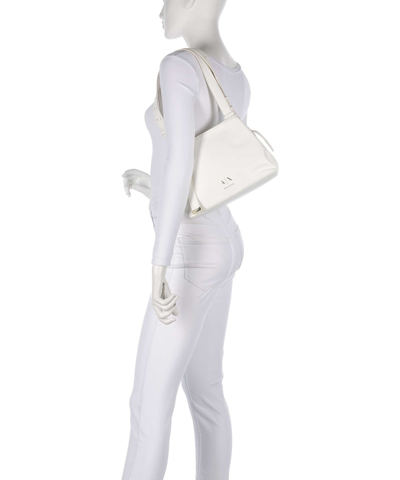 Armani Exchange Alice S Shoulder bag off white