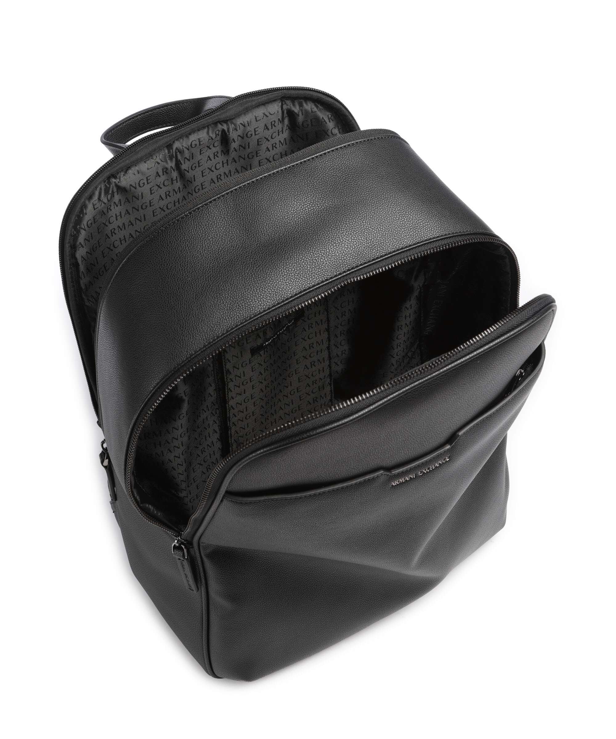 Armani Exchange Alex Backpack 15″ imitation leather black