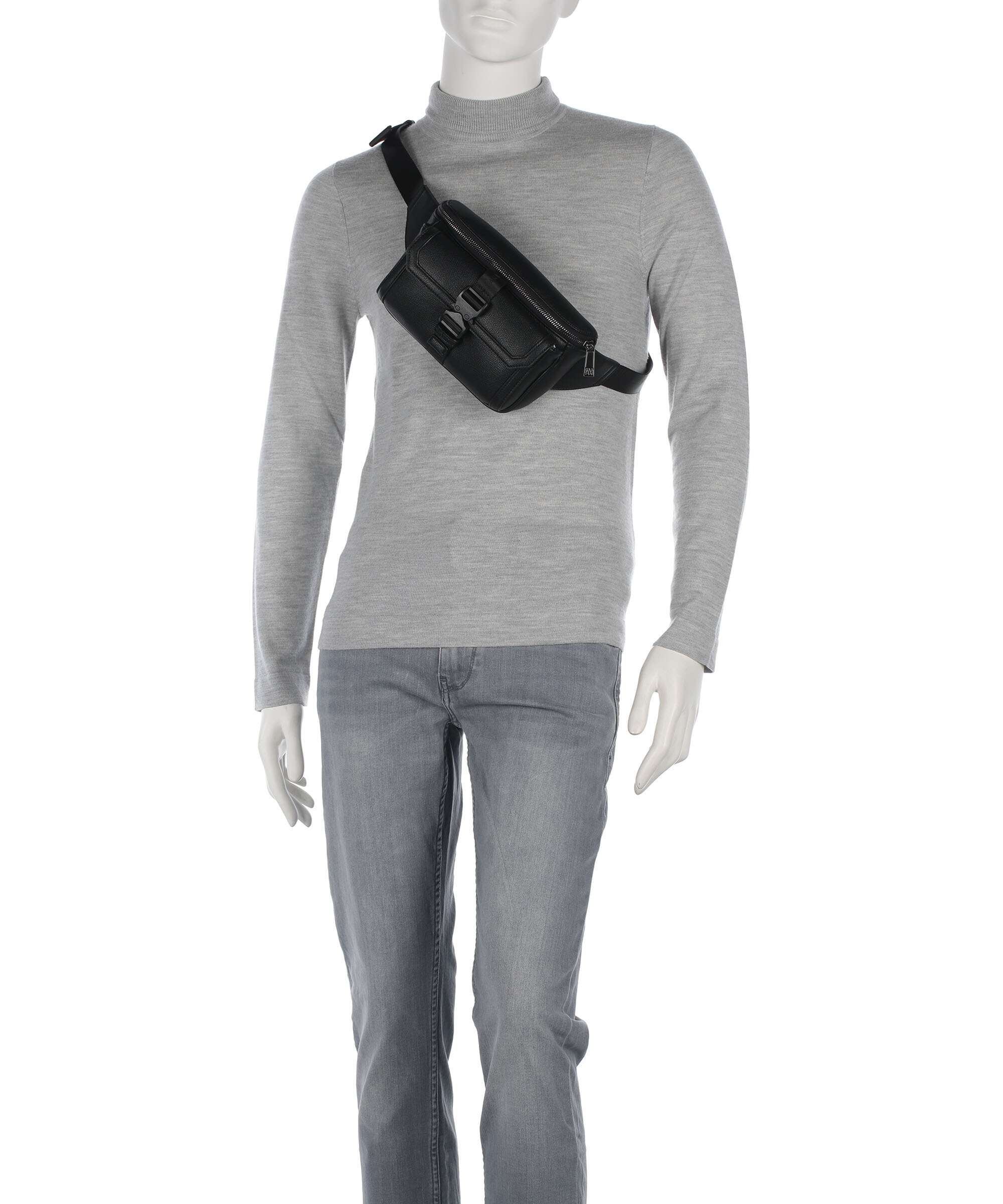 Armani Exchange Brooklyn Belt bag black