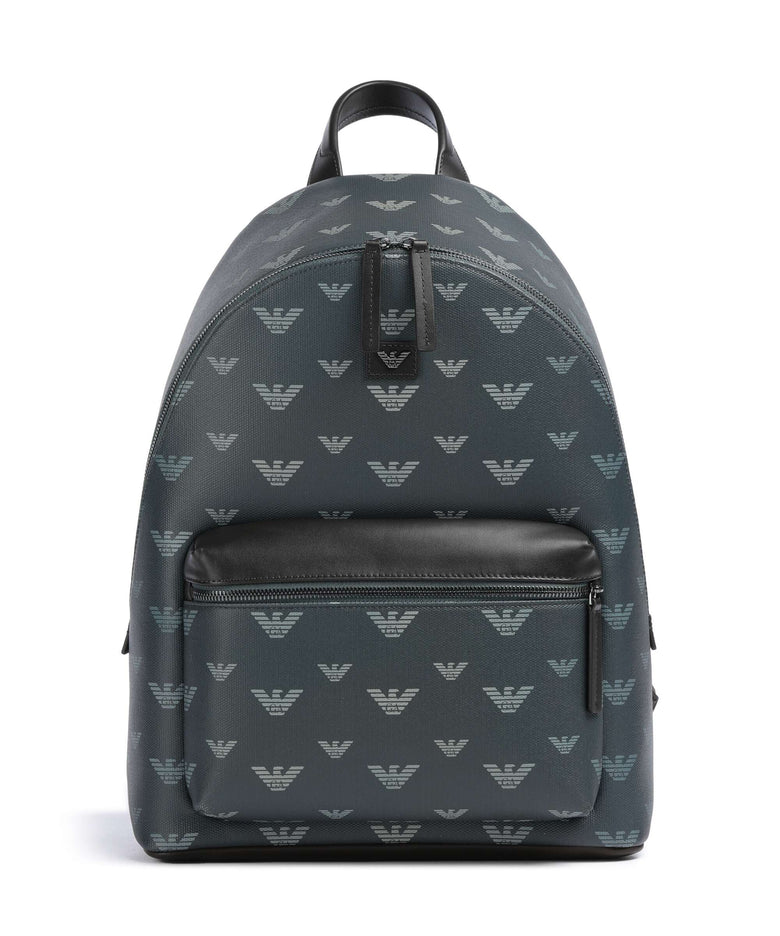 Emporio Armani Special Minorca Backpack blu/eagle all over